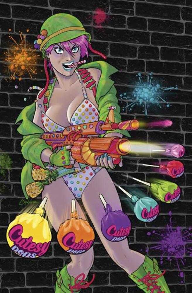 Pop Kill Big Candy #1 (Of 4) Cover I Amanda Conner Full Art 1:10 Ratio Variant (Mature)