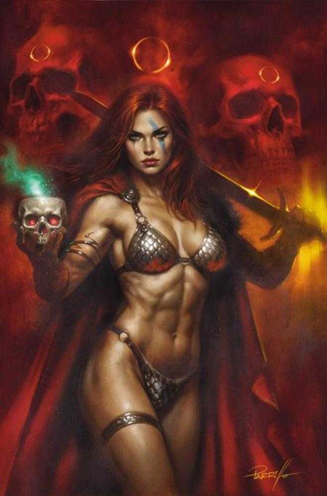 Red Sonja She Devil With A Sword #6 Cover J Lucio Parrillo Full Art 1:15 Ratio Variant