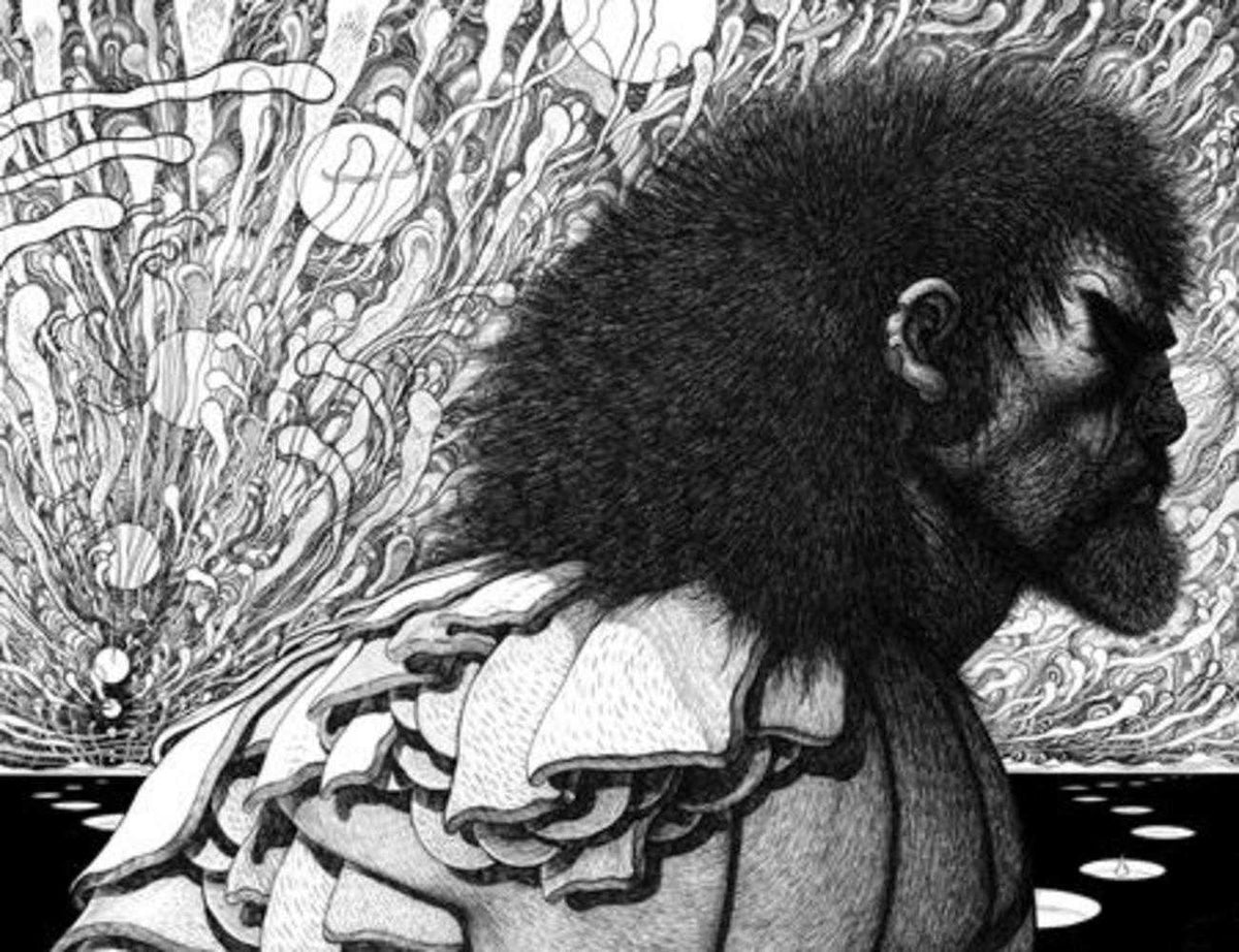 Karman Blade #2 (Of 4) Cover C Ian Bertram Black & White Wraparound 1:25 Ratio Variant (Mature)
