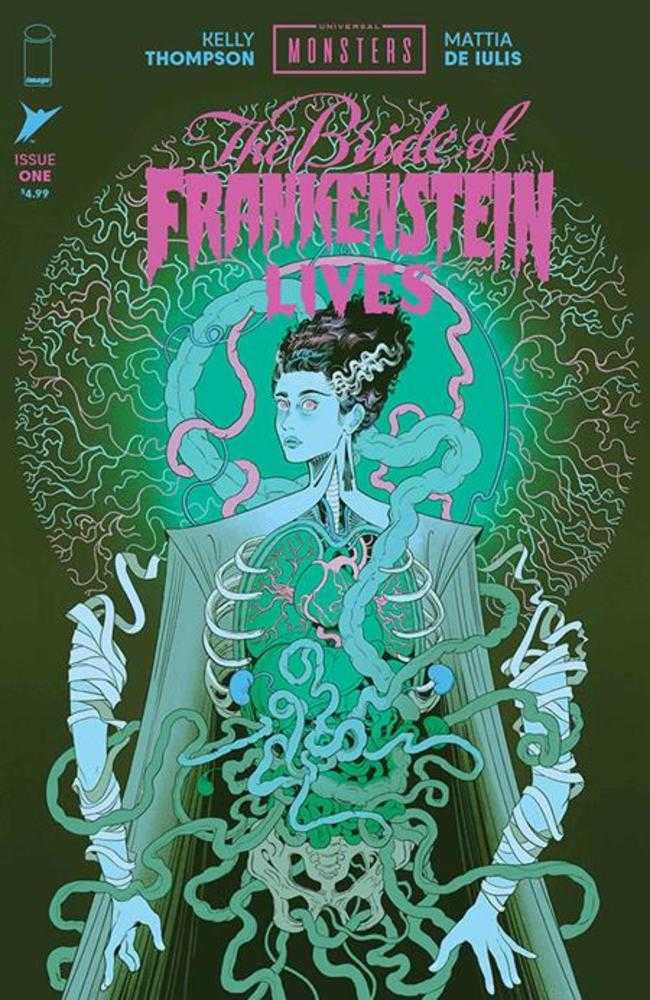 Universal Monsters The Bride Of Frankenstein Lives #1 (Of 4) Cover F Rosemary Valero Oconnell 1:50 Ratio Variant