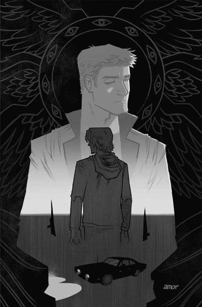 Supernatural Wayward Special #1 (One Shot) Cover J John Amor Line Art Full Art 1:7 Ratio Variant