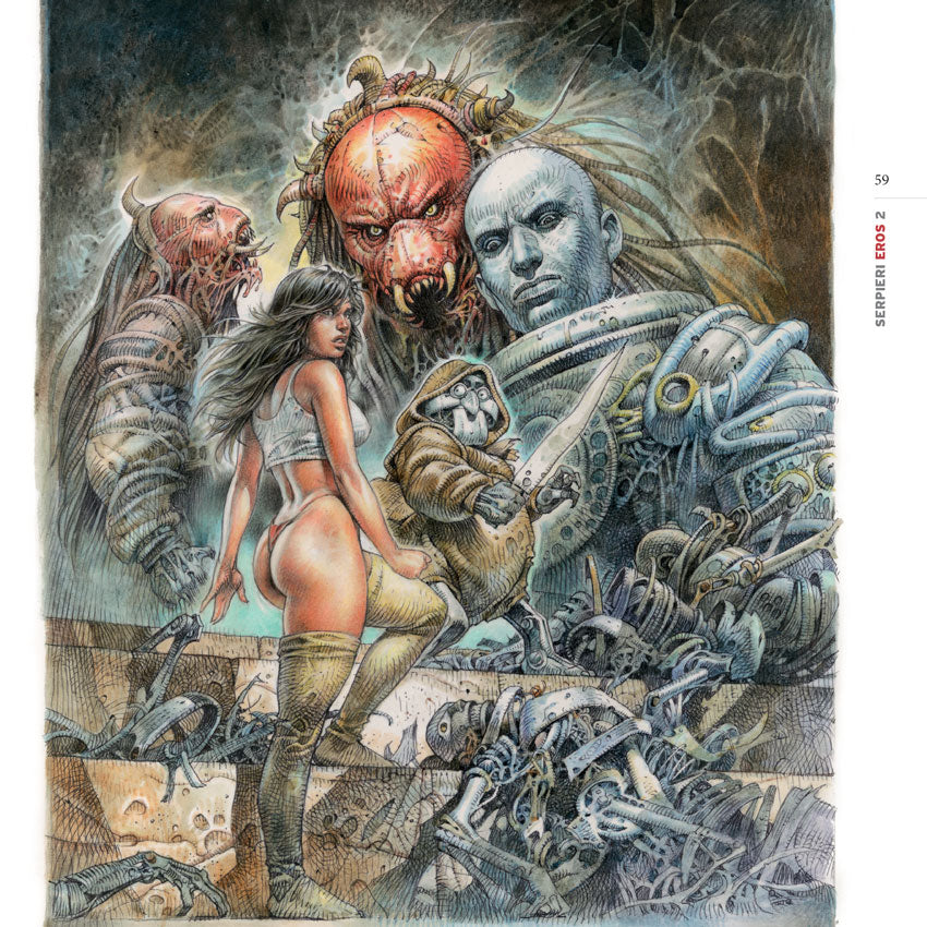 Serpieri Eros Artbook 2 HC incl Print (German Edition 🇩🇪)