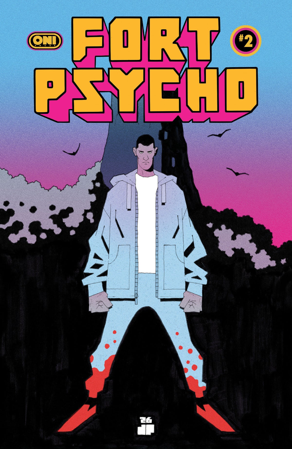 Fort Psycho #2 Cover D Joe Palmer 1:10 Ratio Variant