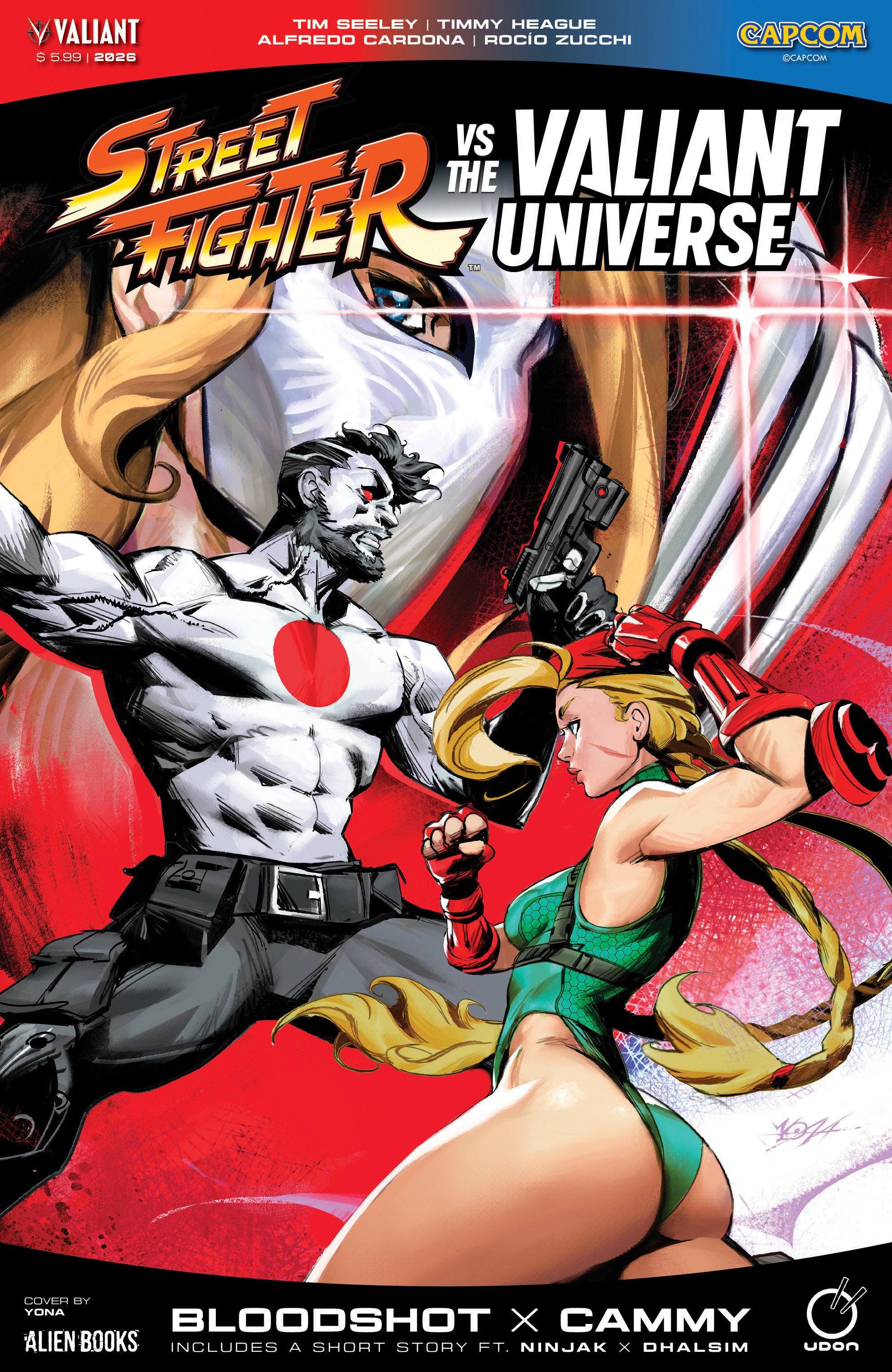 Street Fighter vs. The Valiant Universe Special Variant B (Yonas)