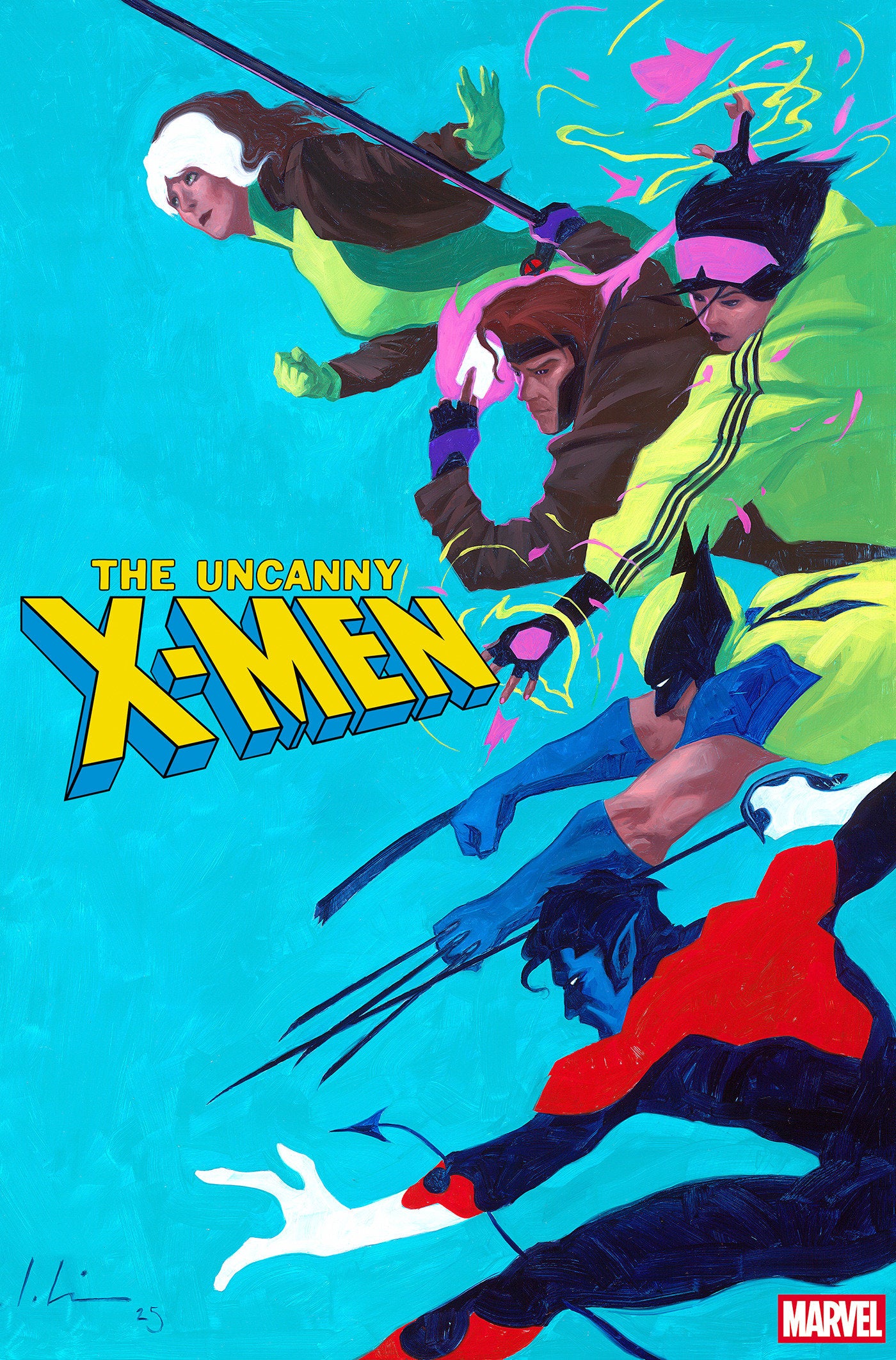 Uncanny X-Men #22 Jeremy Wilson 2 Part Connecting Foil Variant