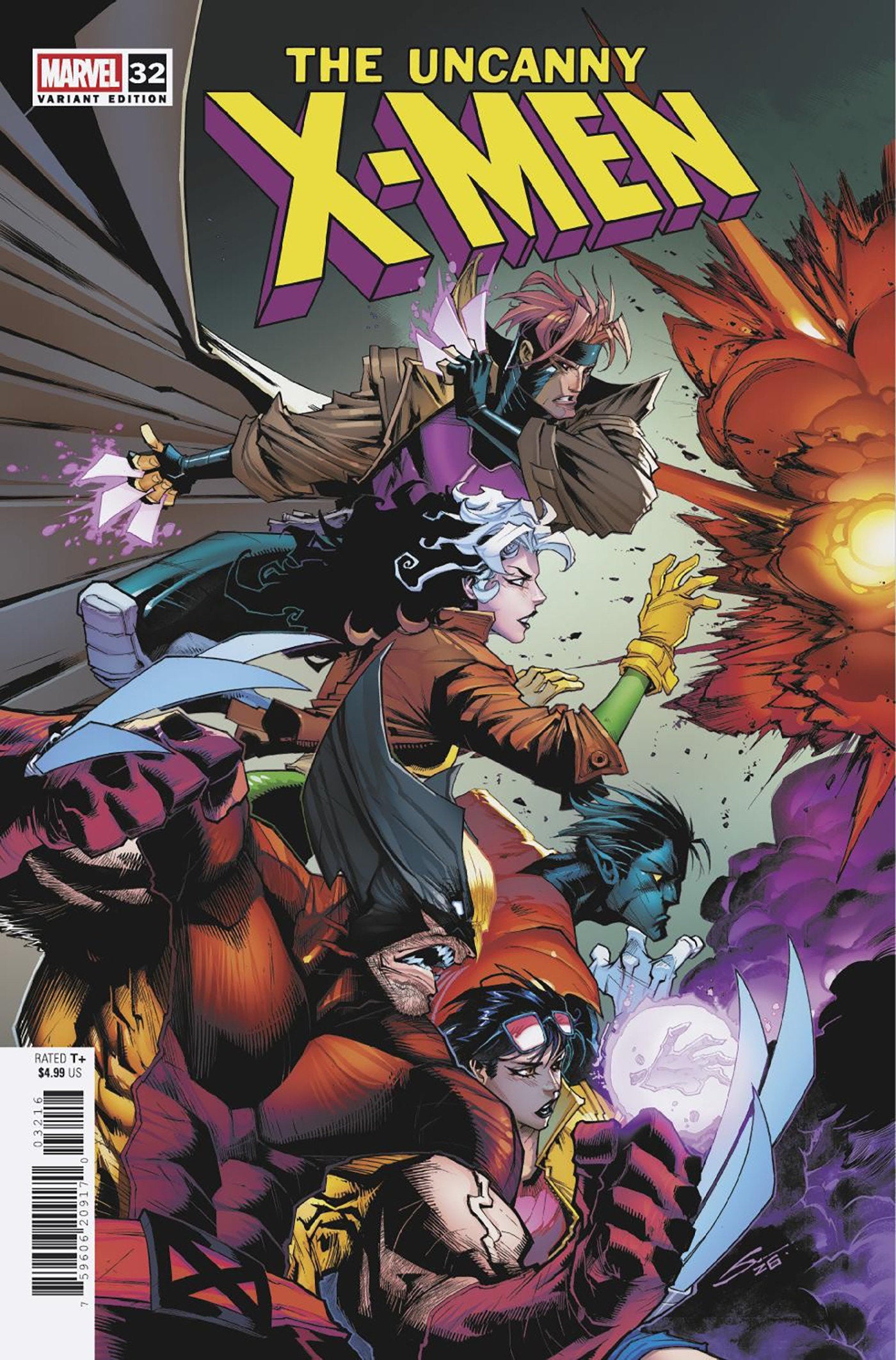 Uncanny X-Men #32 Gerardo Sandoval 1:25 Ratio Variant