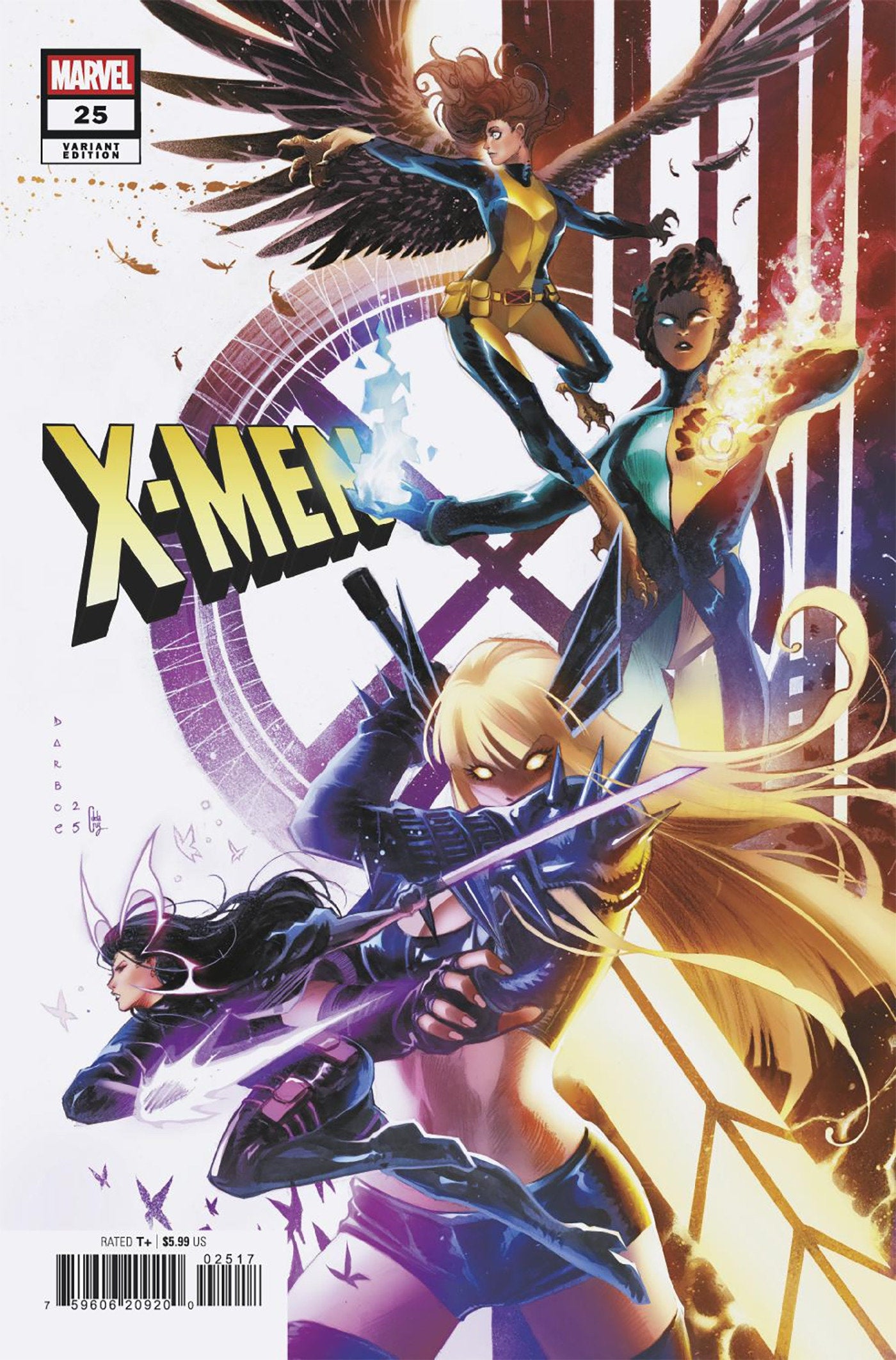 X-Men #25 Karen Darboe 1:25 Ratio Variant