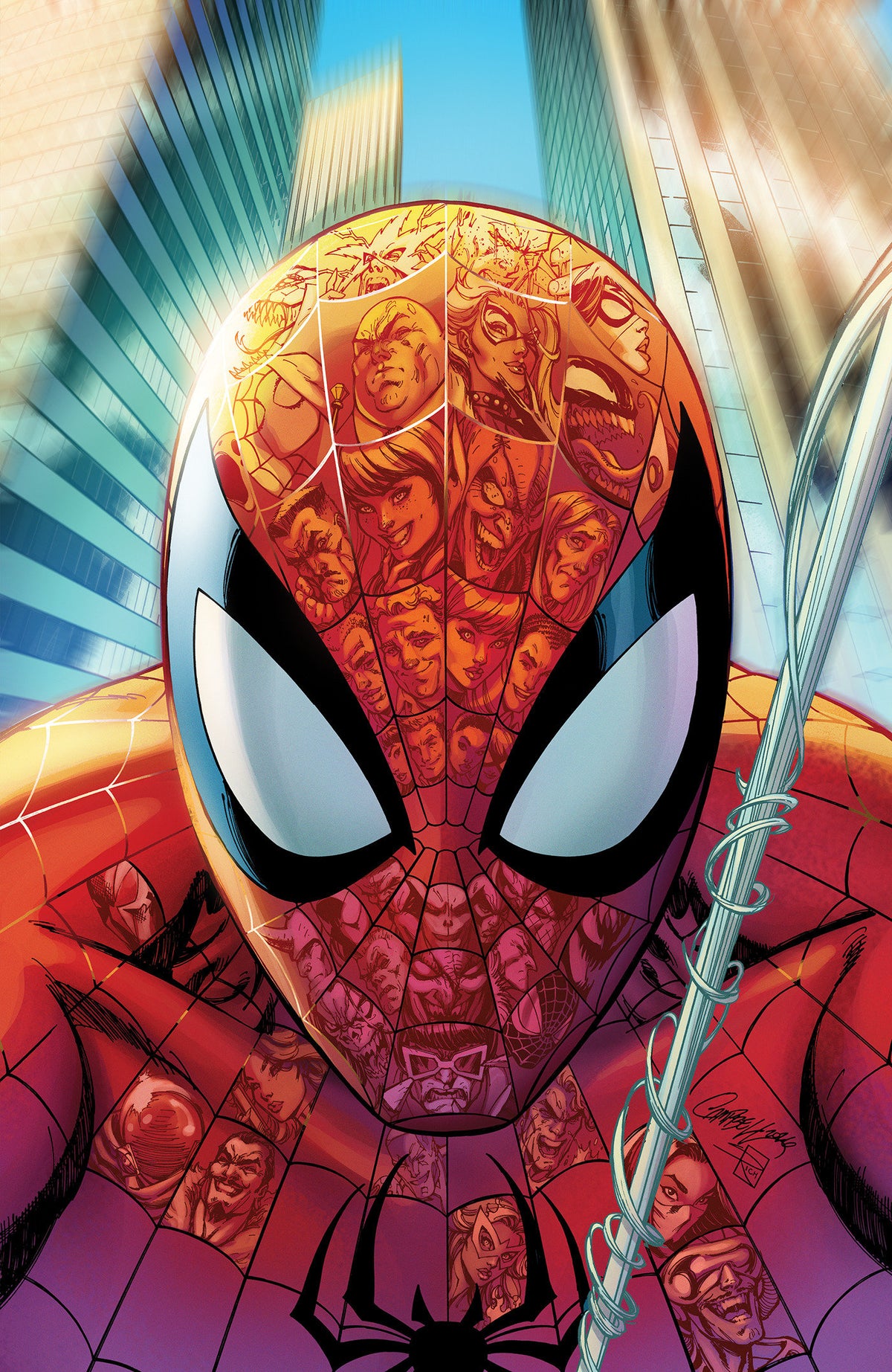 Amazing Spider-Man #1000 J. Scott Campbell Full Art 1:200 Ratio Variant