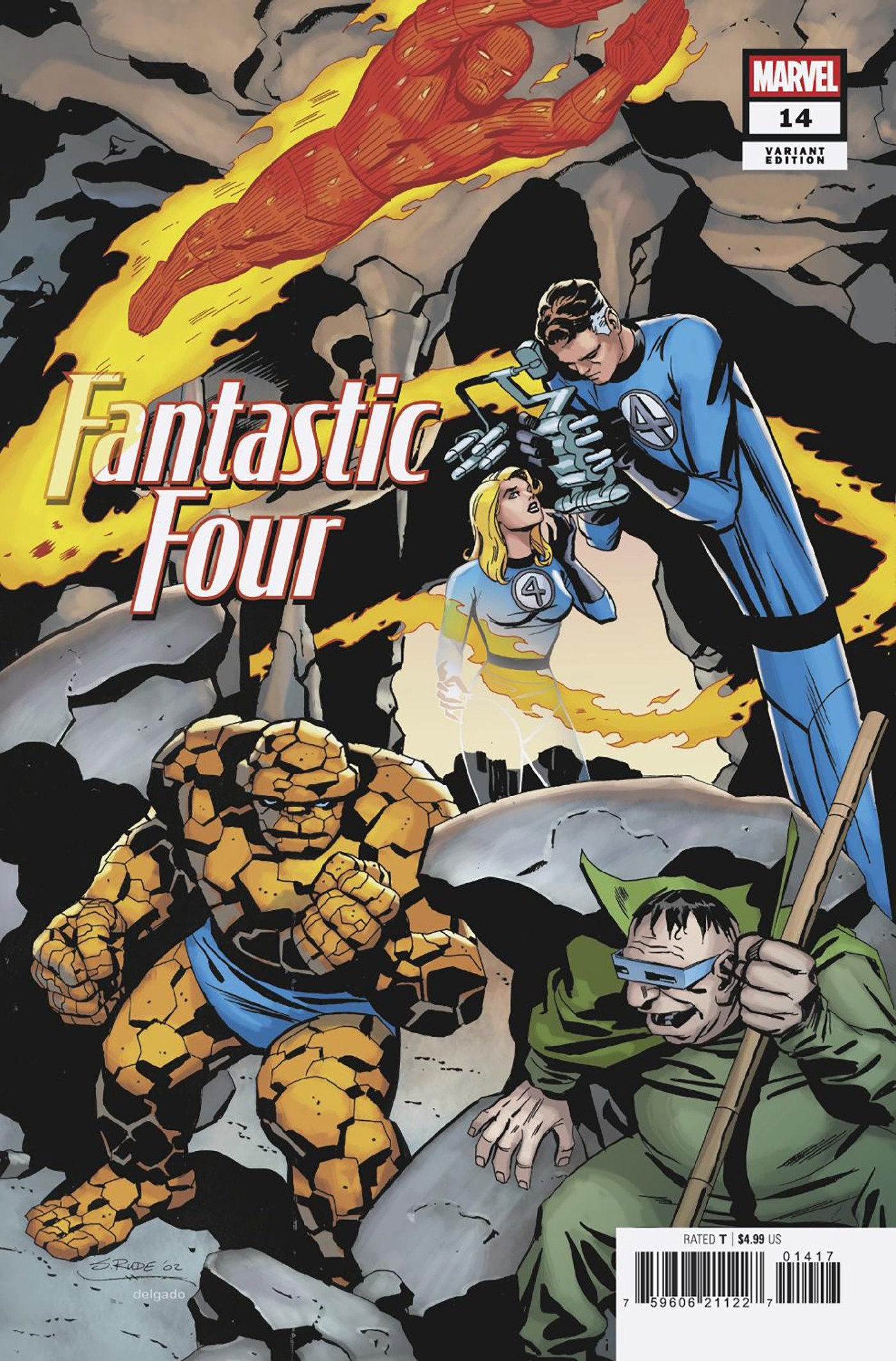 Fantastic Four #14 Steve Rude 1:25 Ratio Variant