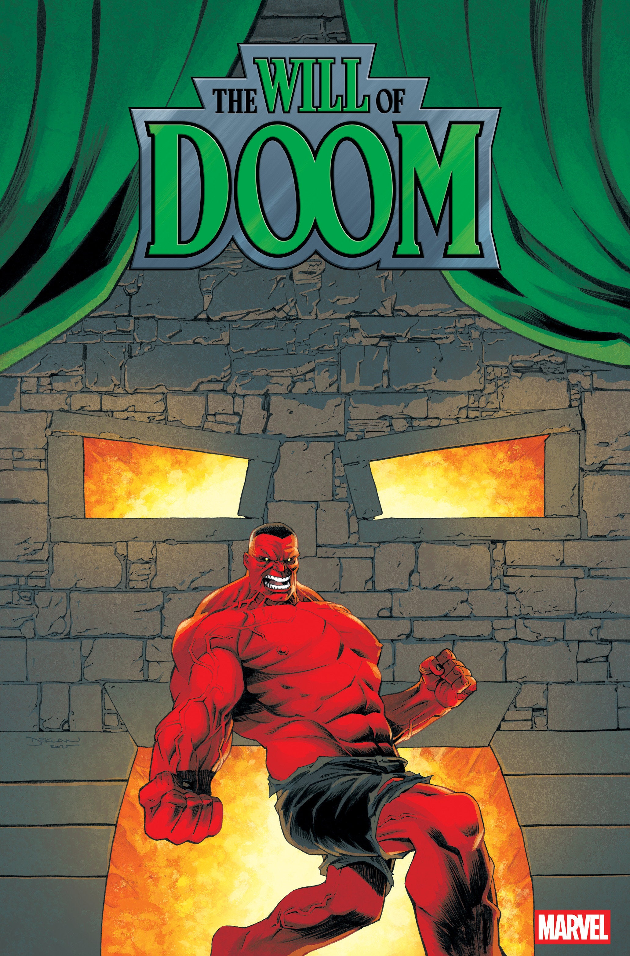 The Will Of Doom #1 Declan Shalvey 1:25 Ratio Variant
