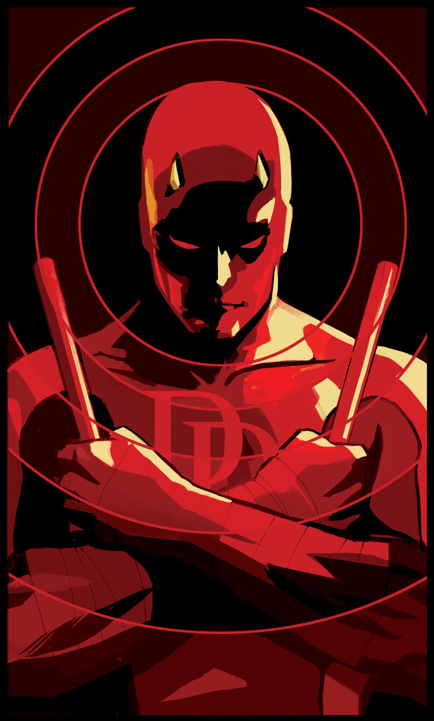 Daredevil #1 Lee Garbett Ratio Virgin 3rd Printing 1:25 Ratio Variant