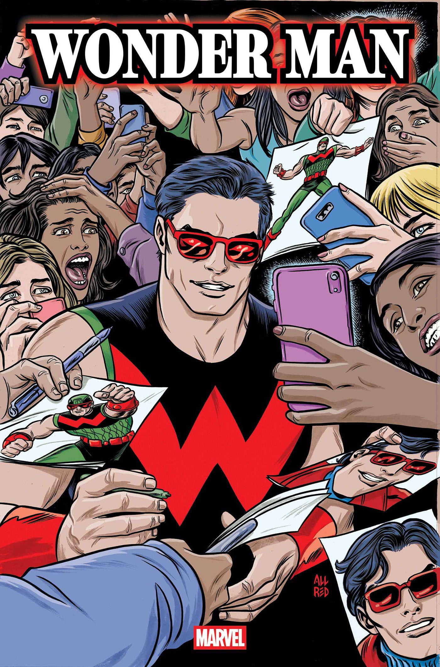 Wonder Man #2 Mike Allred 1:25 Ratio Variant