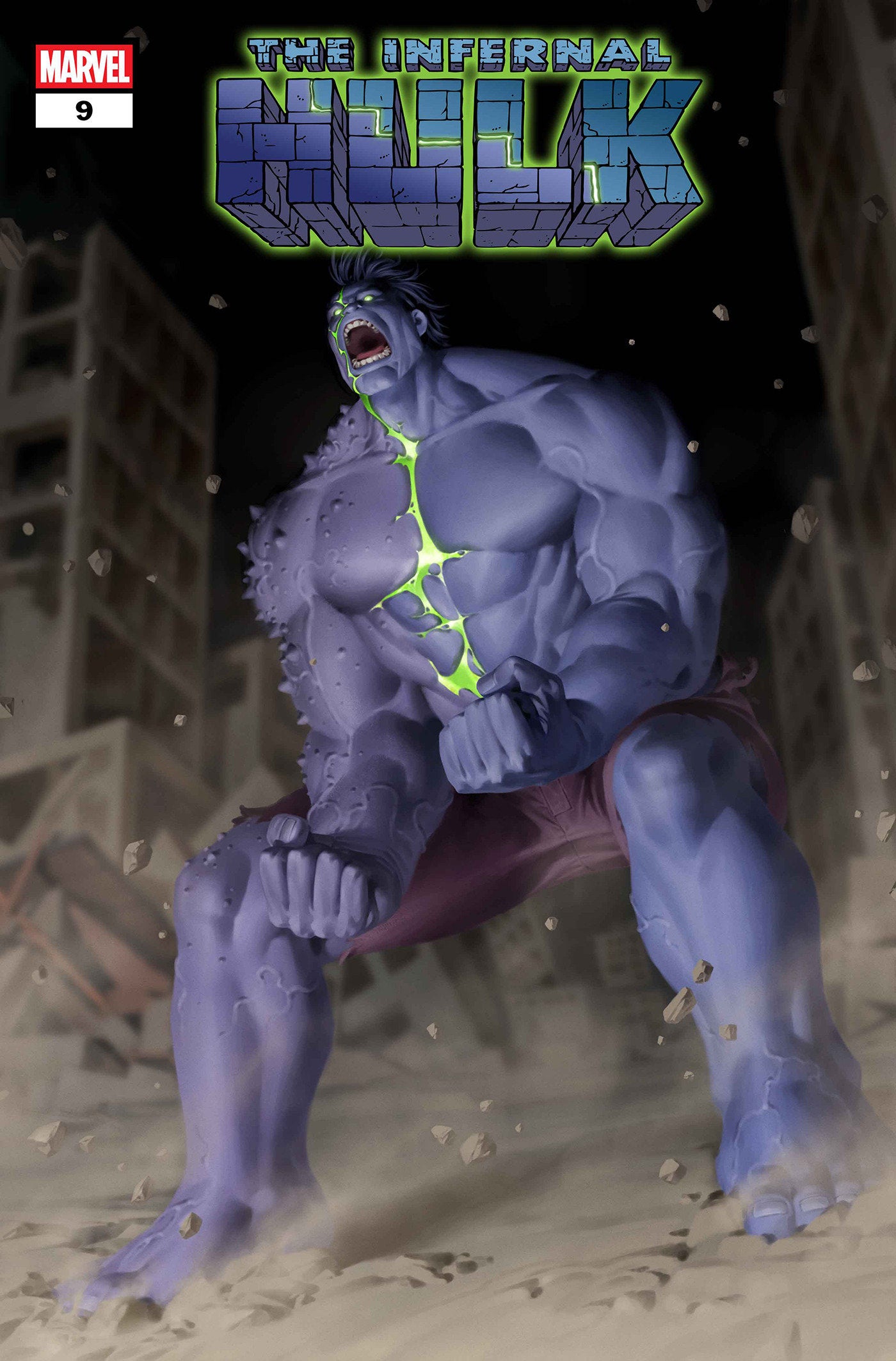 Infernal Hulk #9 Junggeun Yoon 1:50 Ratio Variant
