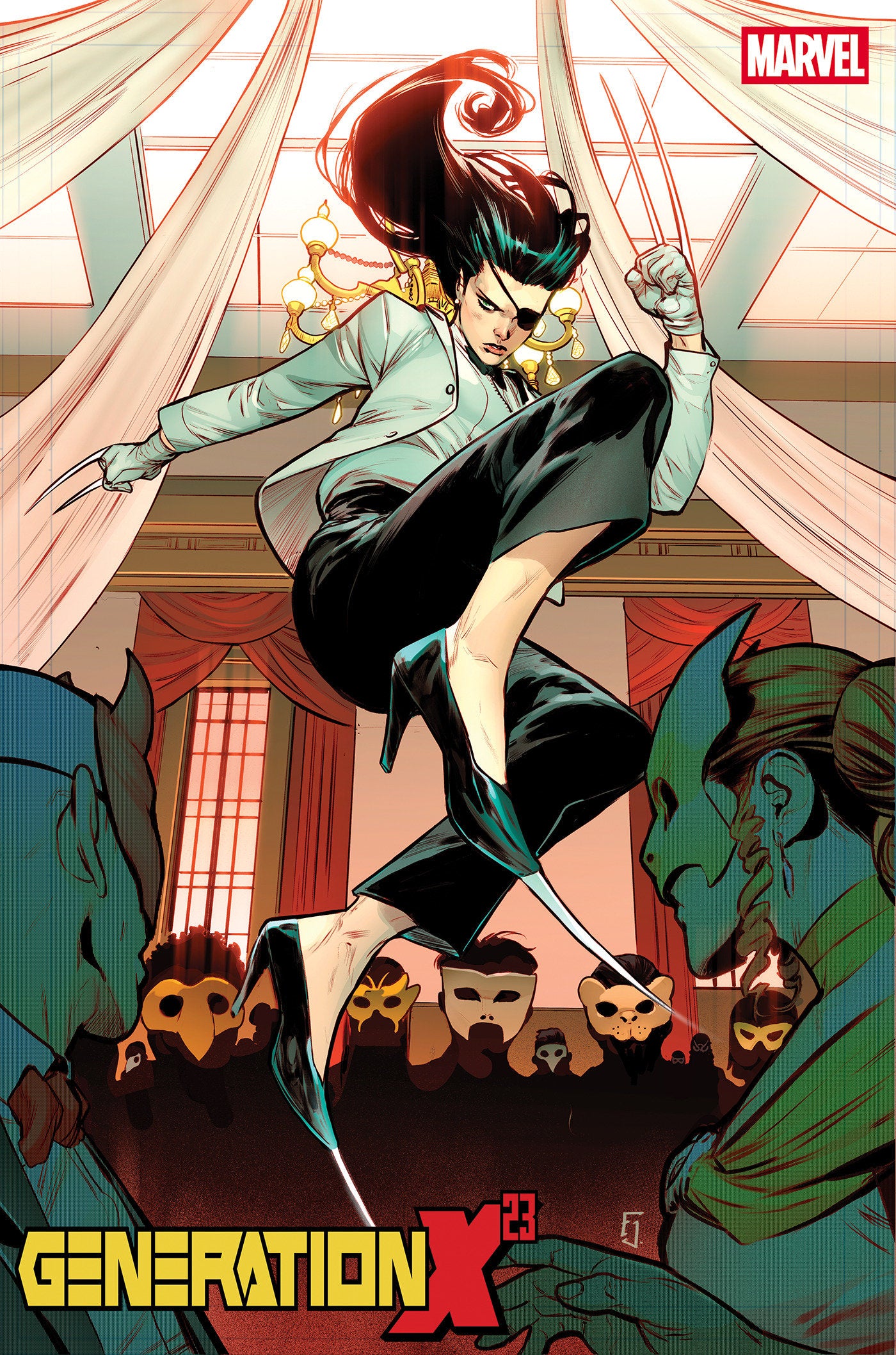Generation X 23 #6 Juan Frigeri Hellfire Costume Swap Variant