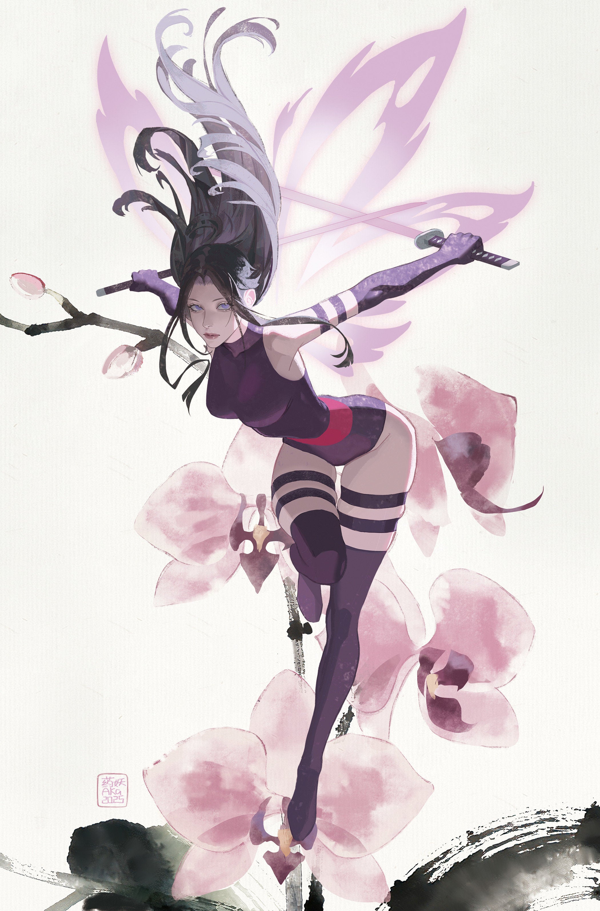 Psylocke: Ninja #3 Aka Psylocke Full Art 1:50 Ratio Variant