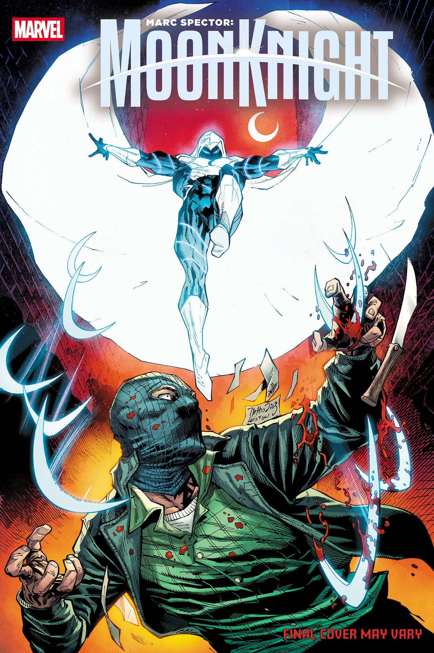 Marc Spector: Moon Knight #4 Netho Diaz 1:25 Ratio Variant