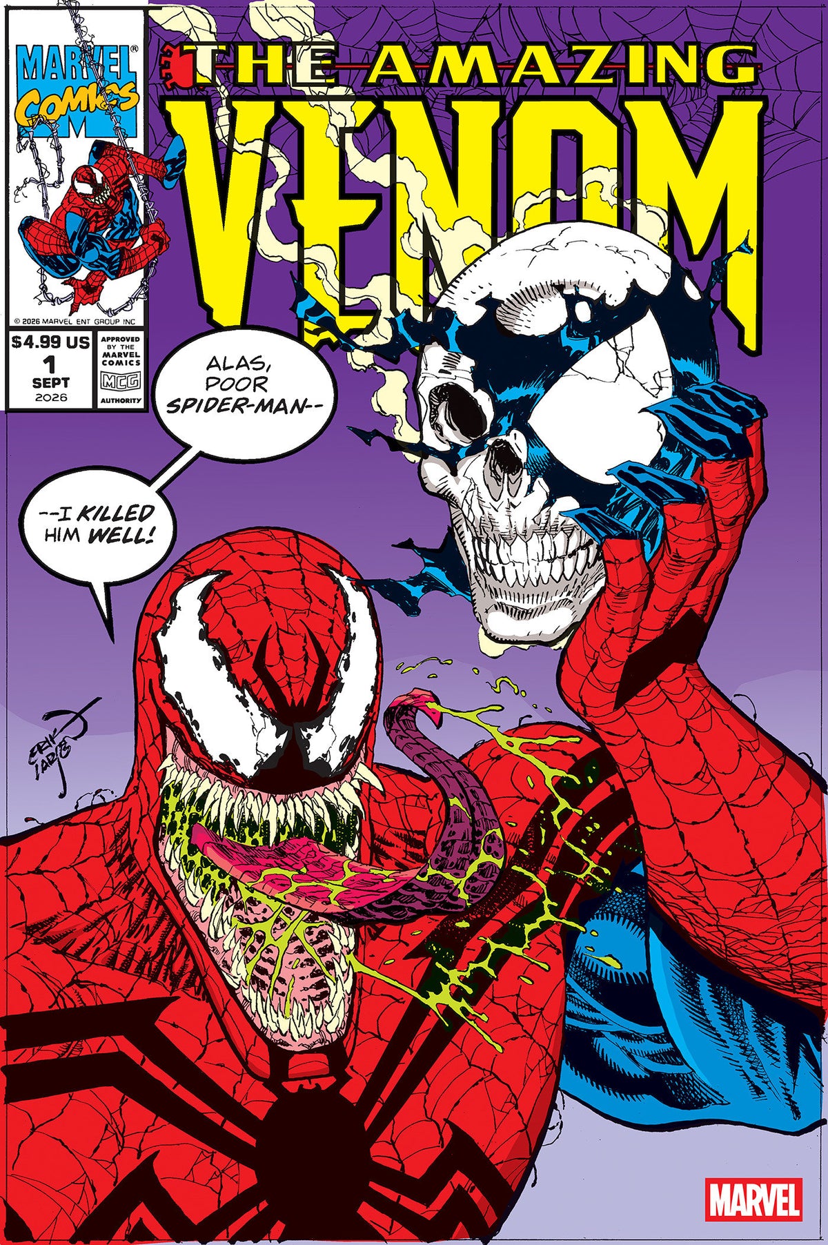 The Amazing Venom #1 Erik Larsen Homage Variant *one copy per customer*