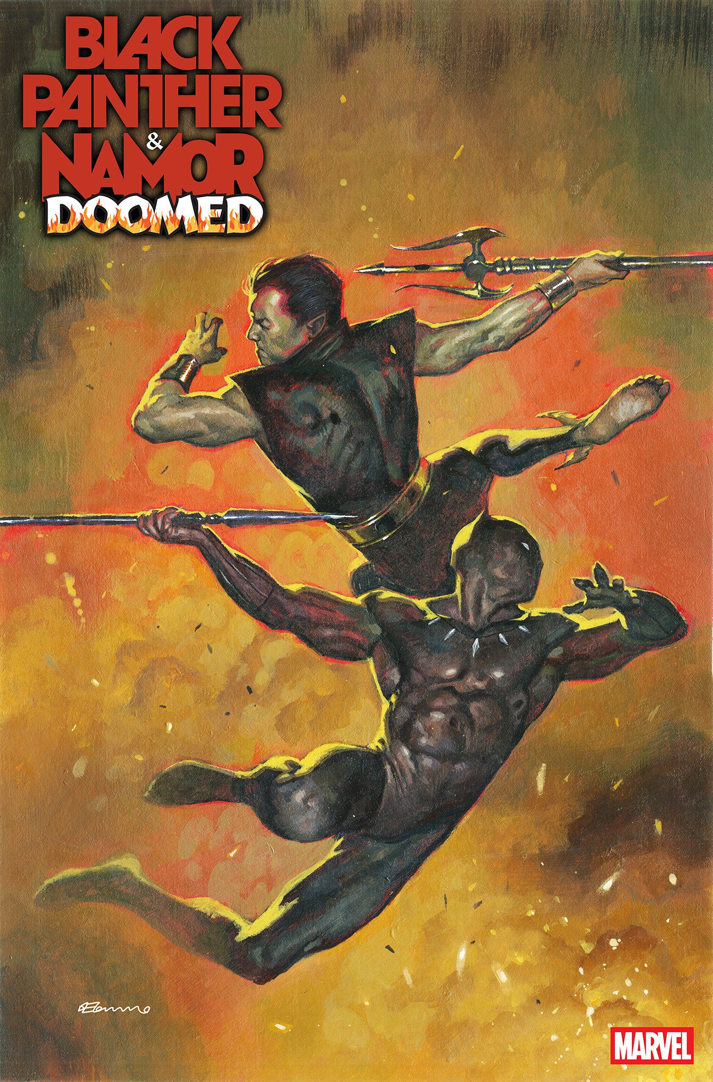 Black Panther/Namor: Doomed #1 Fabrizio De Tommaso 1:25 Ratio Variant