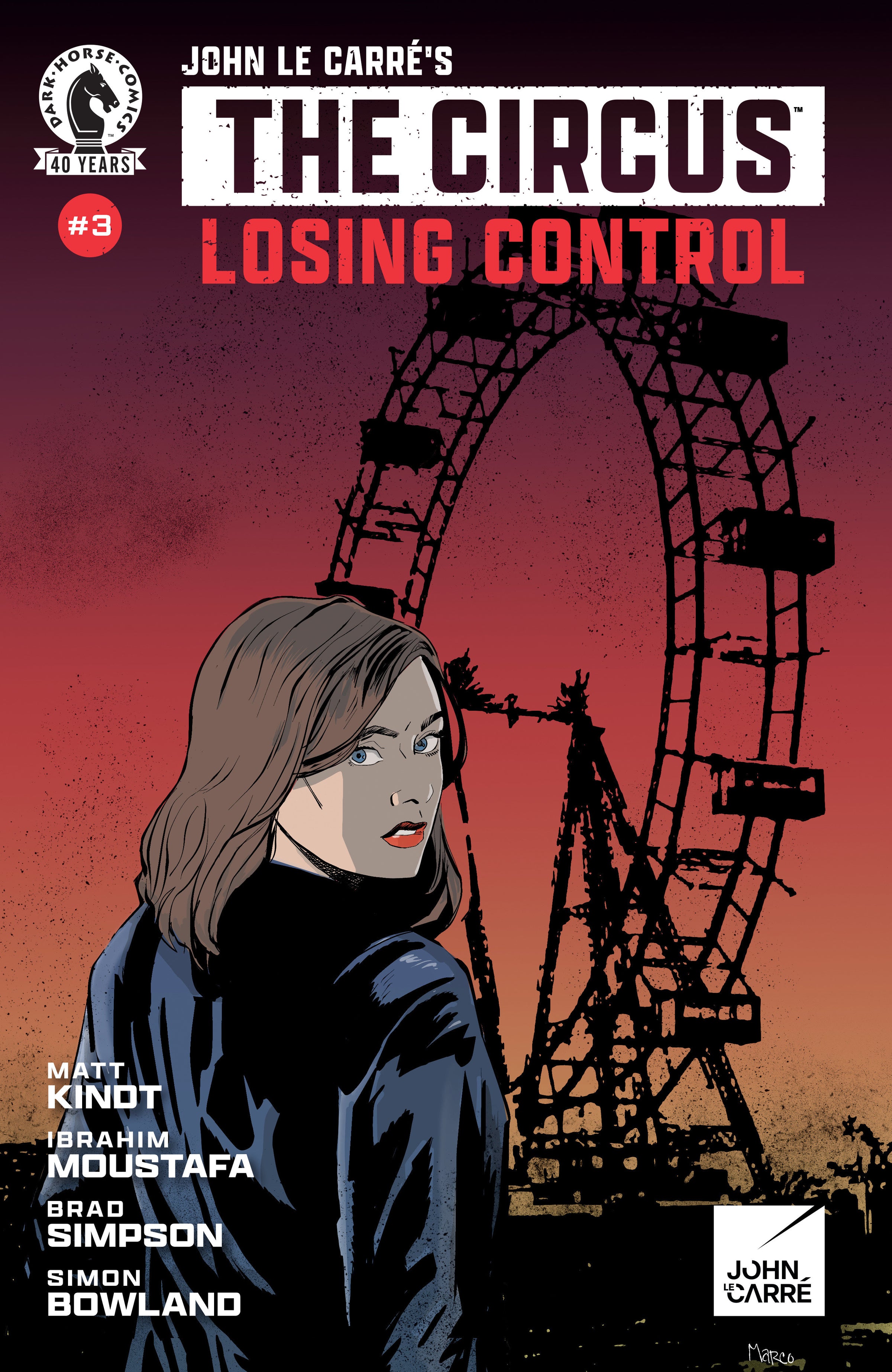John Le Carre's: The Circus Losing Control #3 (Cover A) (Maro Finnegan)