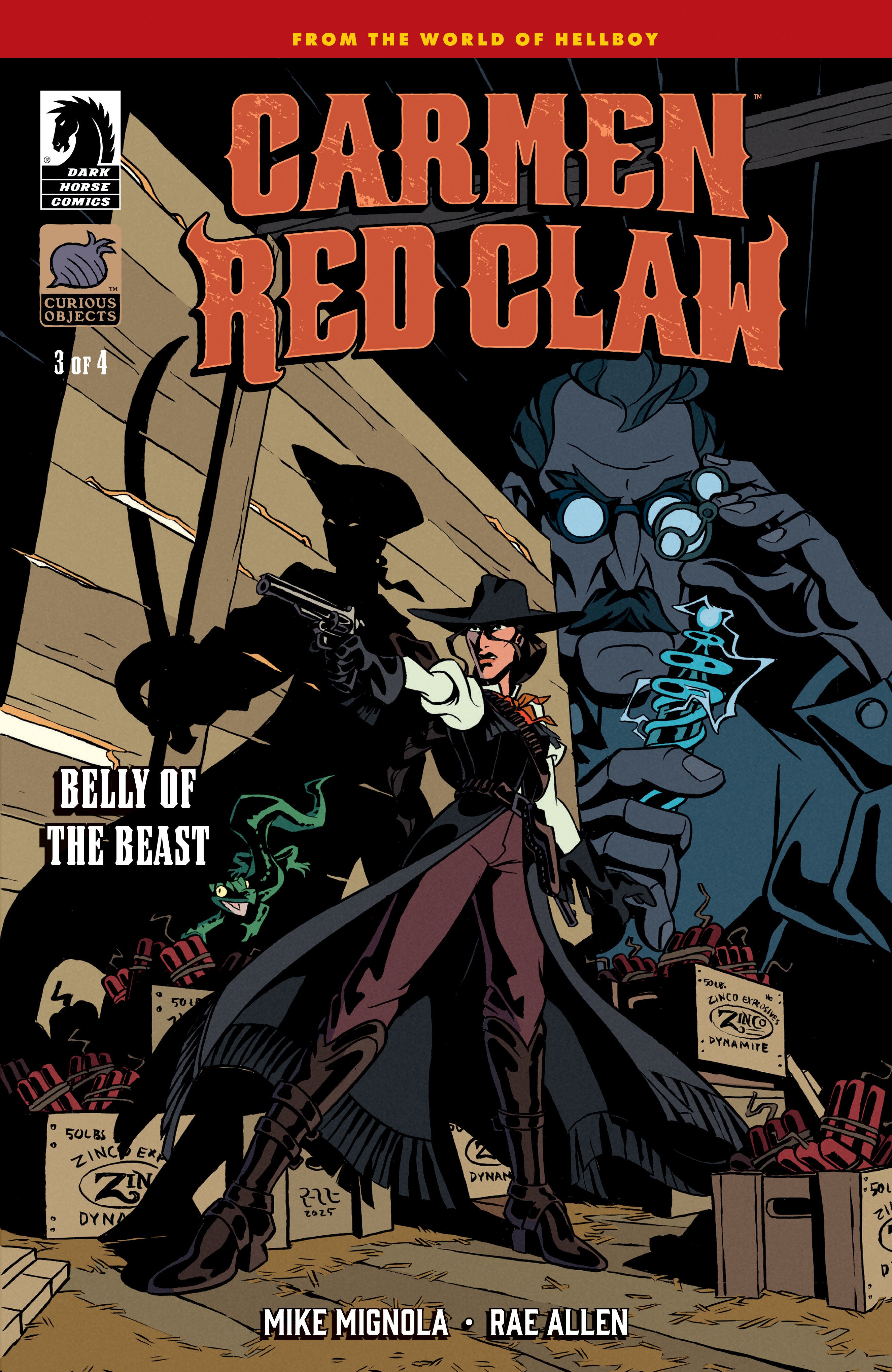 Carmen Red Claw: Belly Of The Beast #3 (Cover A) (Rae Allen)