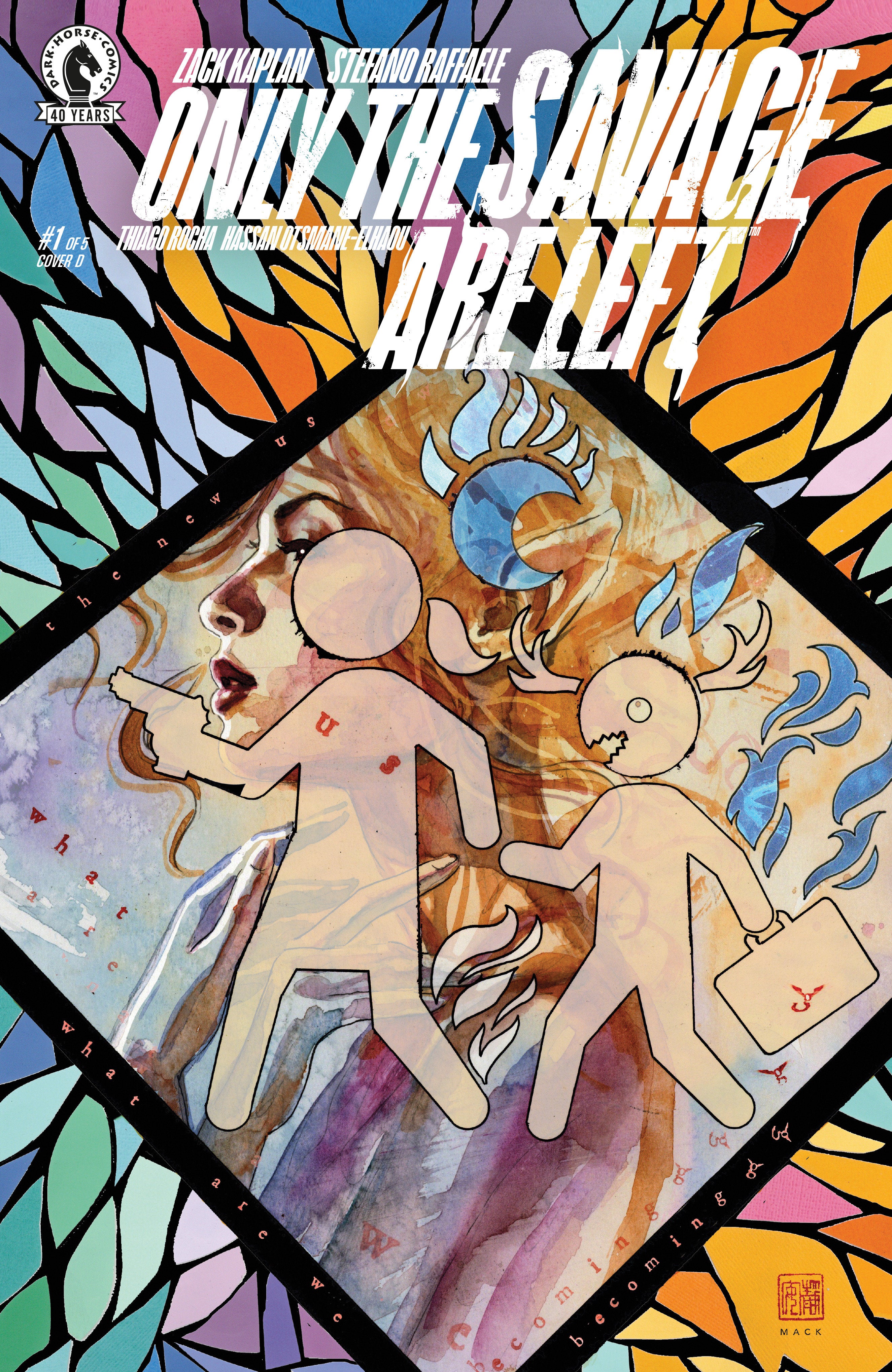 Only The Savage Are Left #1 (Cover D) 1:20 Ratio Variant (David Mack)