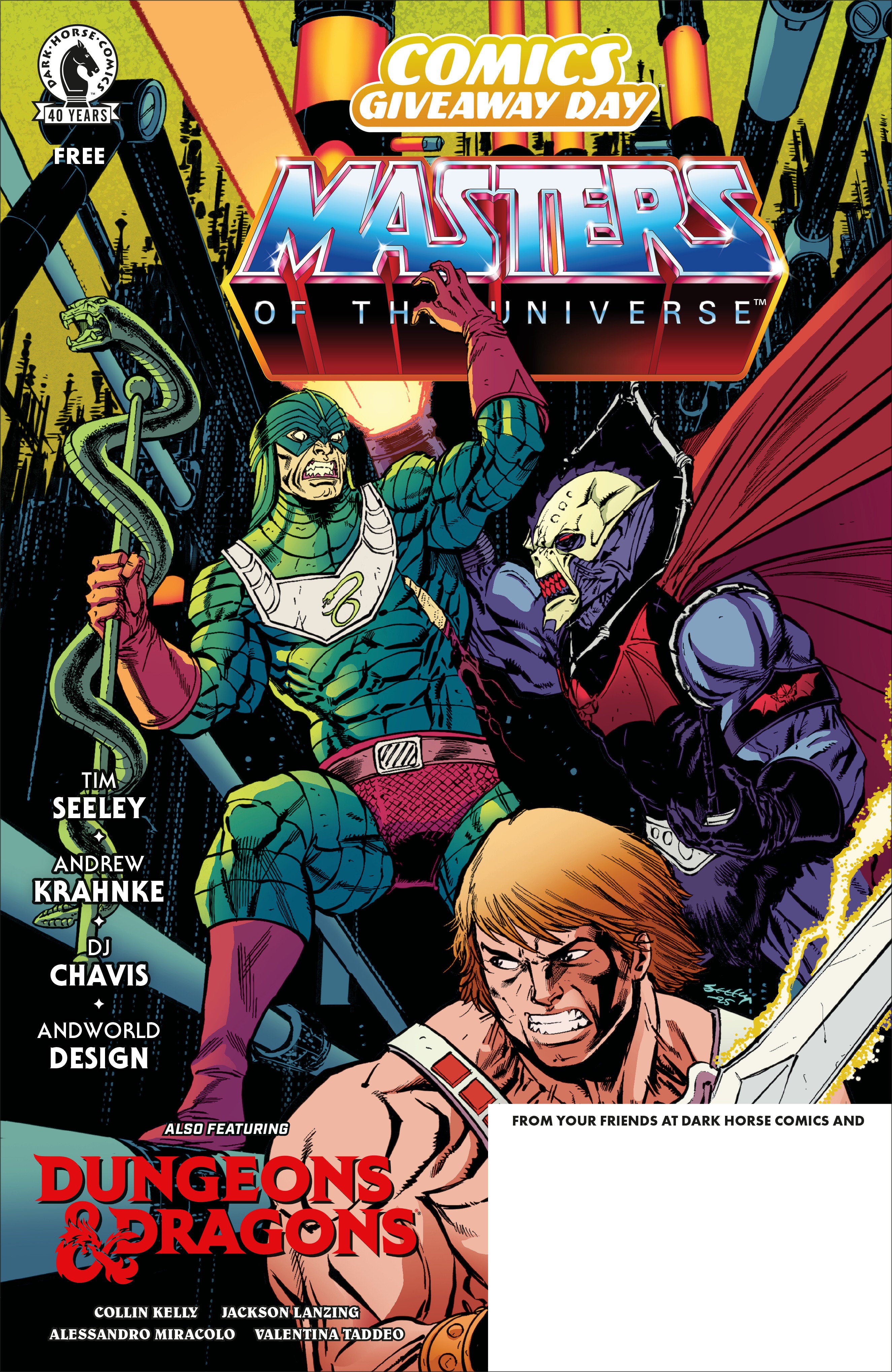 Freebie - Comics Giveaway Day 2026 - He Man And The Masters Of The Universe/Dungeons & Dragons