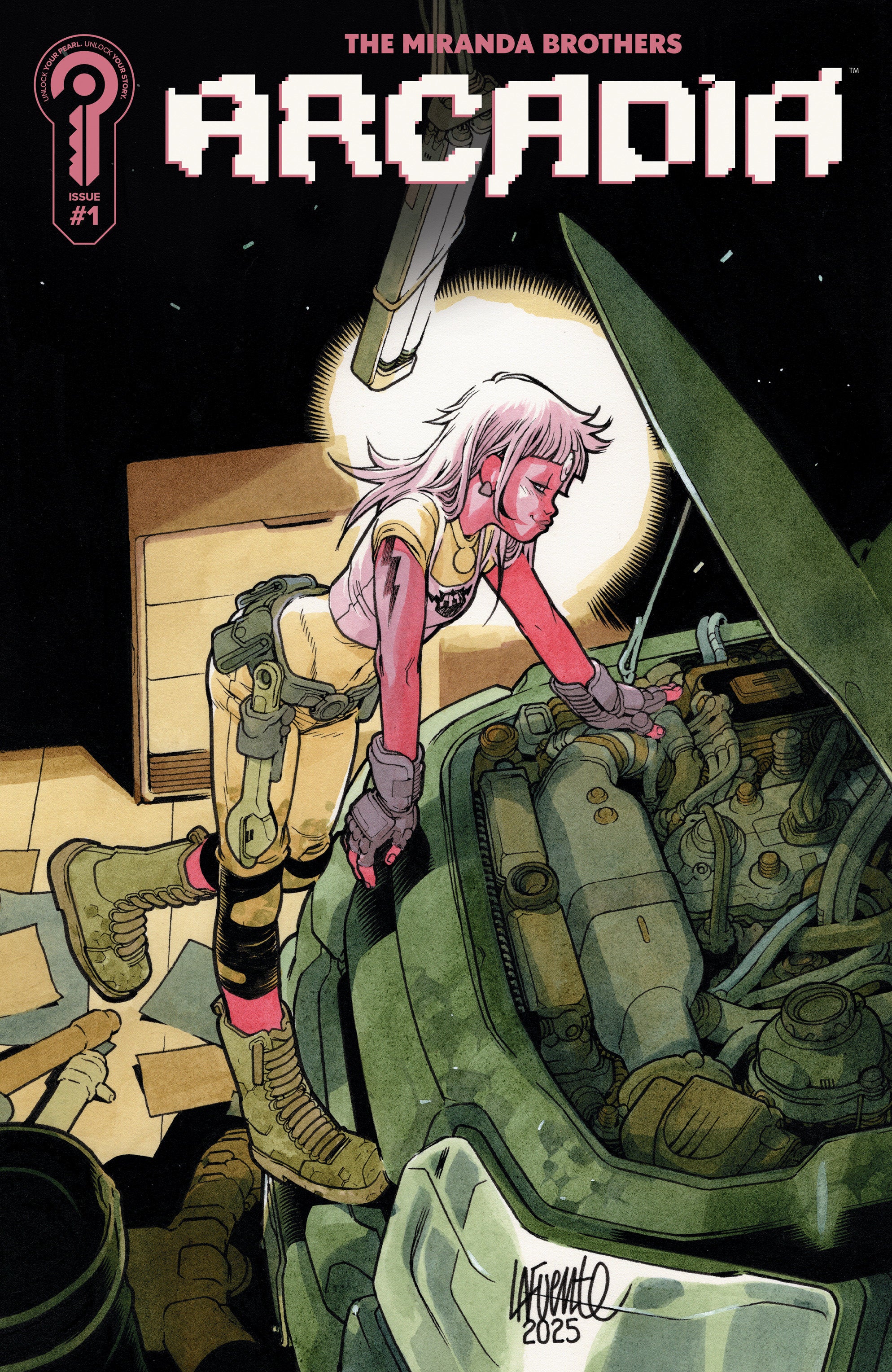 Arcadia #1 Cover C David Lafuente 1:5 Ratio Variant