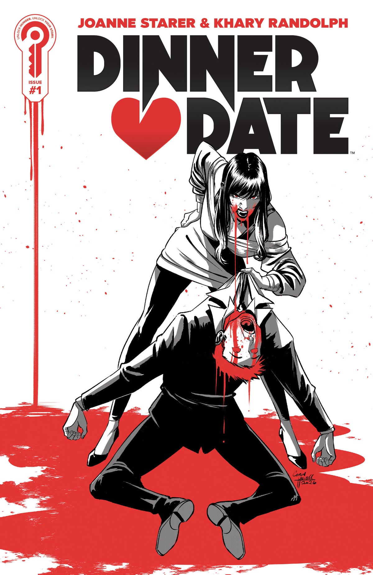 Dinner Date #1 Cover C Corin Howell 1:10 Ratio Variant