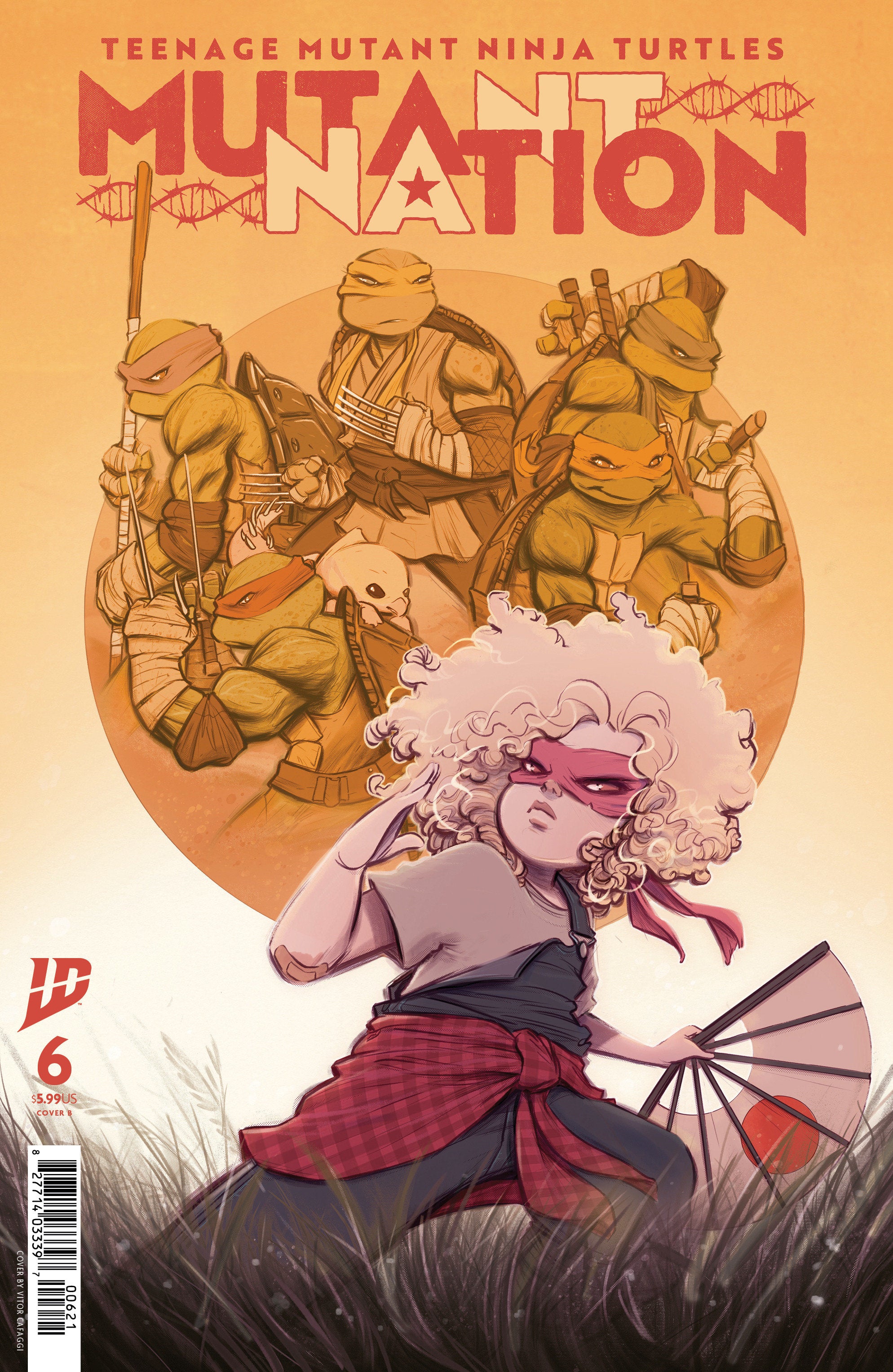 Teenage Mutant Ninja Turtles: Mutant Nation #6 Variant B (Cafaggi)