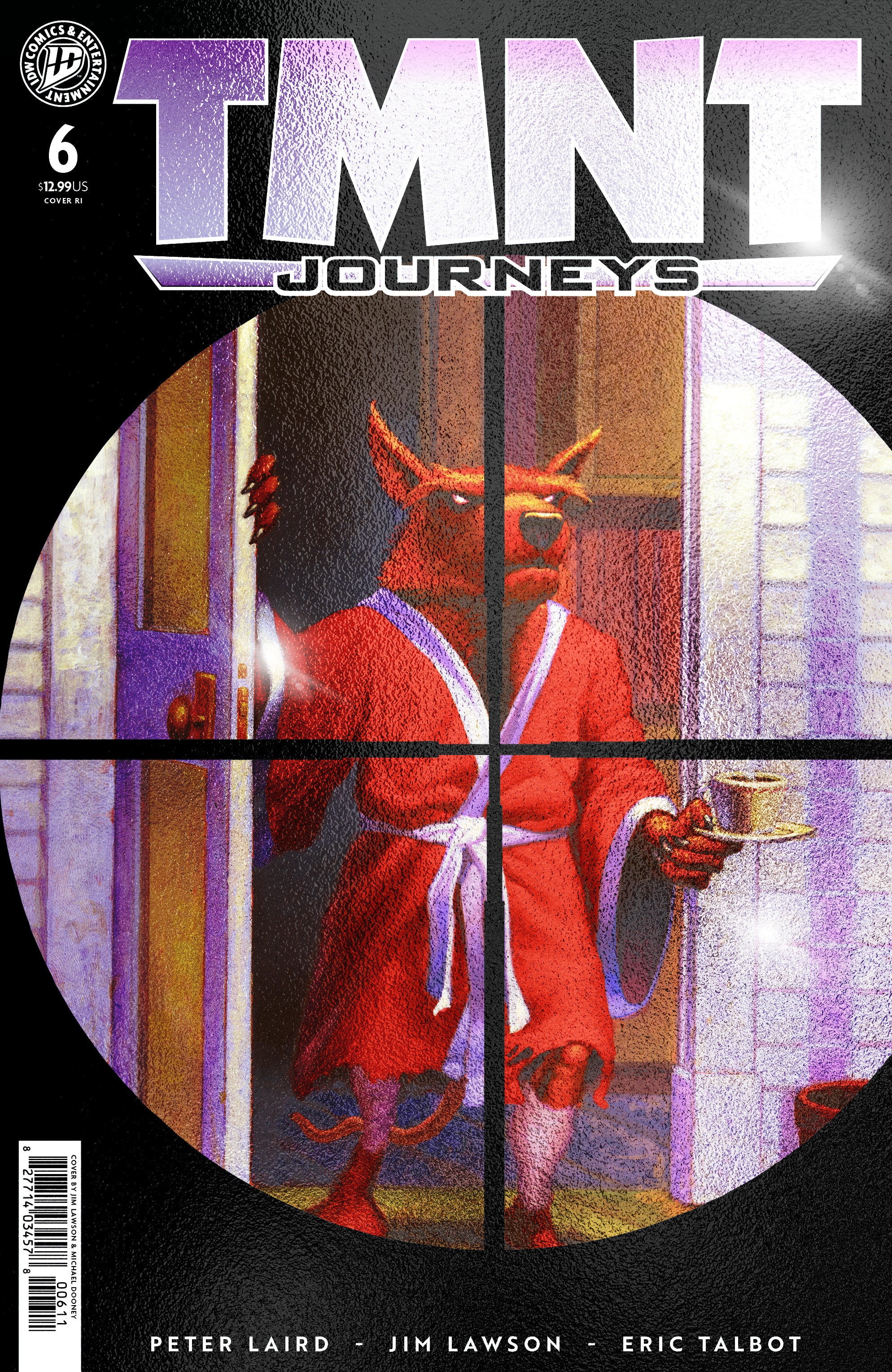 Teenage Mutant Ninja Turtles: Journeys #6 Variant Ri (10) Foil (Dooney & Lawson)