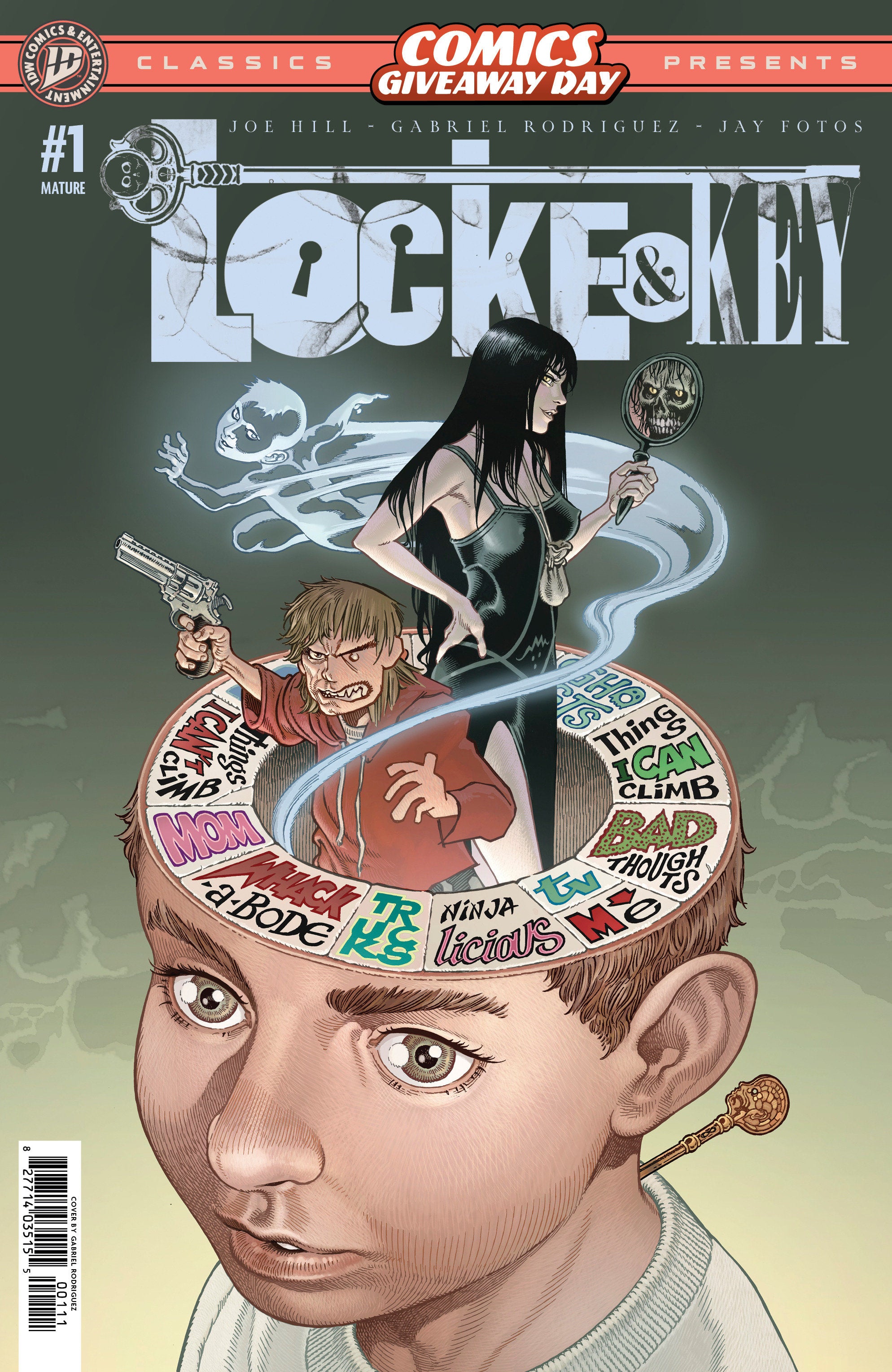 Freebie - Comics Giveaway Day 2026 - Locke & Key #1: Cover A (Rodriguez)