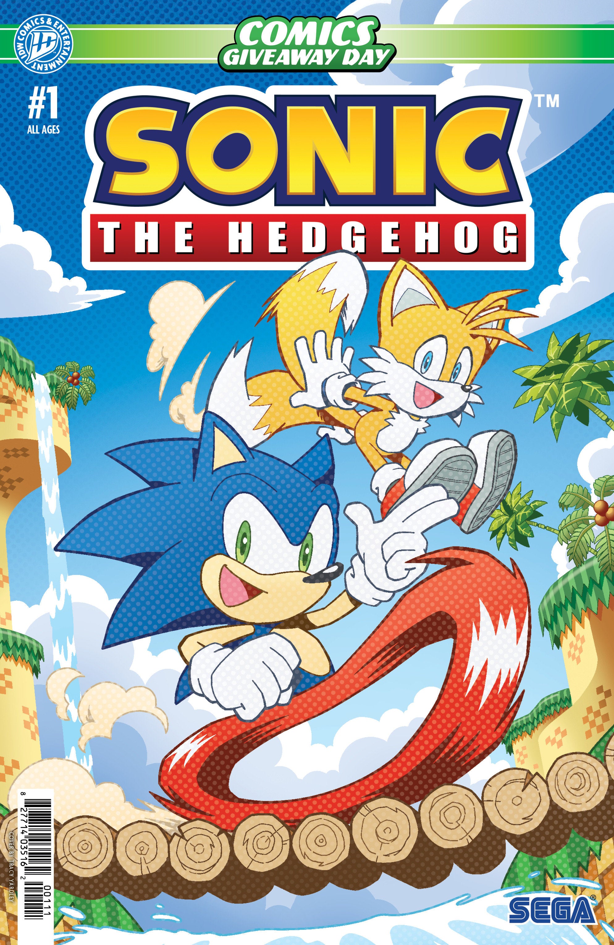 Freebie - Comics Giveaway Day 2026 - Sonic The Hedgehog #1: Cover A (Yardley)