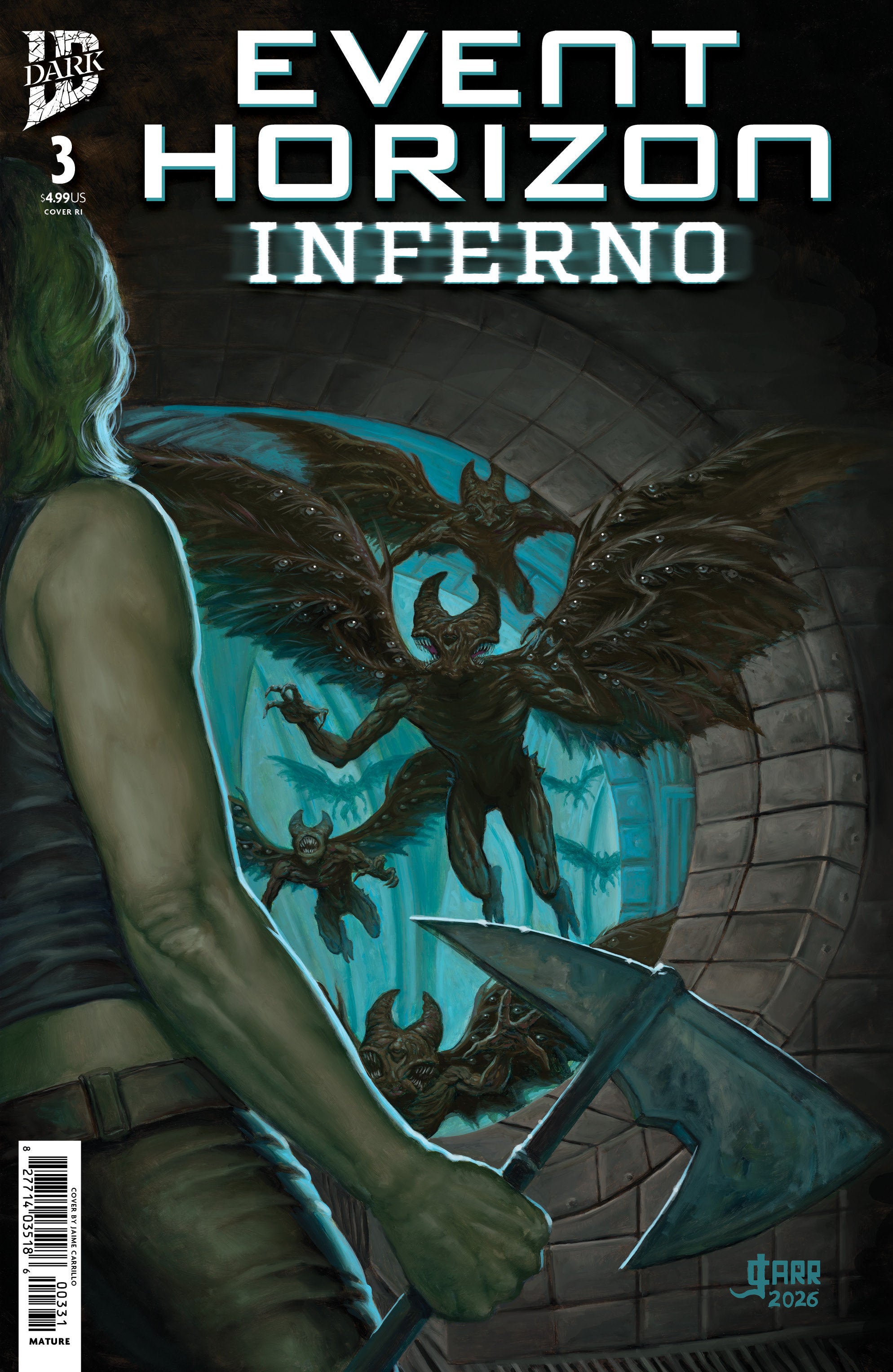 Event Horizon: Inferno #3 1:15 Ratio Variant (Carrillo)