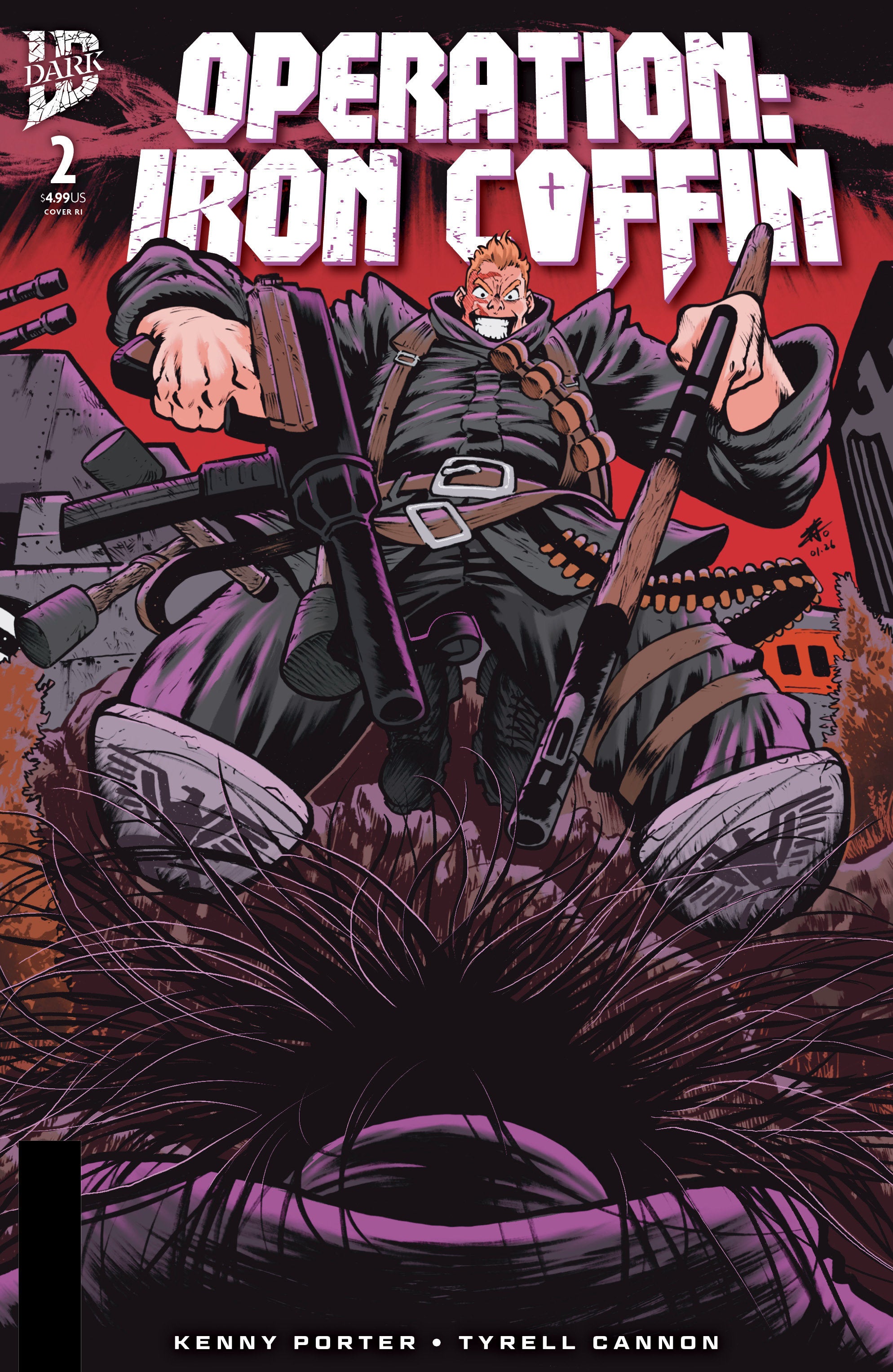 Operation: Iron Coffin #2 1:10 Ratio Variant (Neo Connecting Variant)