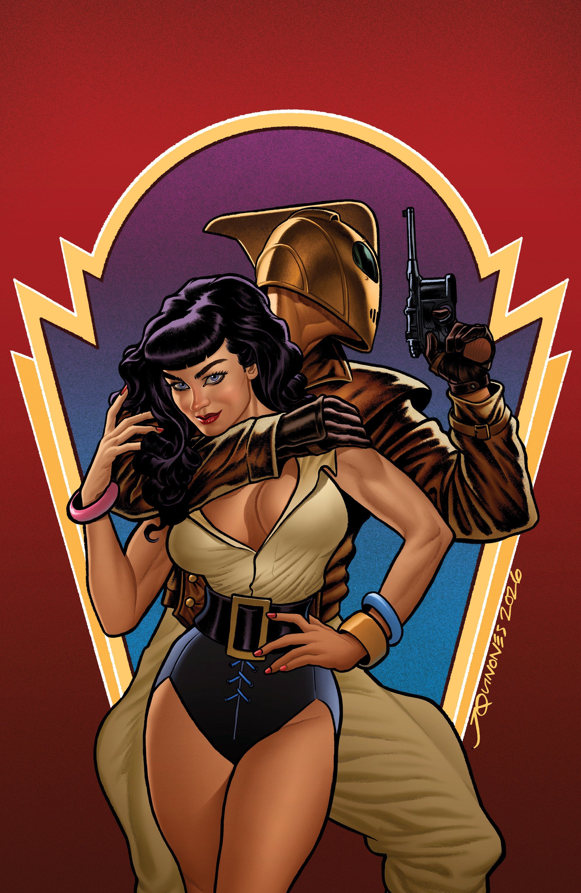 The Rocketeer: Infiltrator! #1 1:25 Ratio Variant (Quinones Full Art)