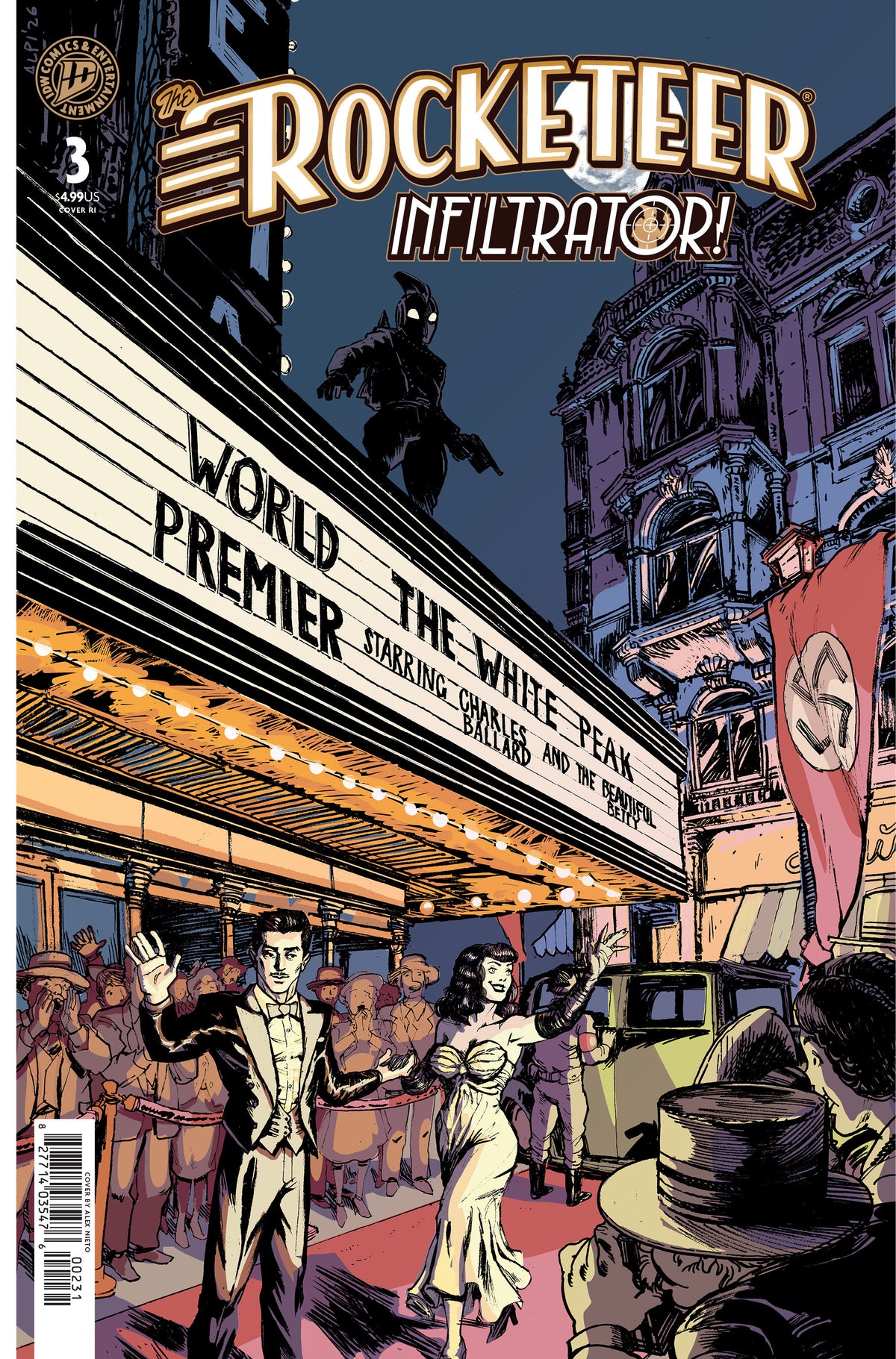 The Rocketeer: Infiltrator! #3 1:10 Ratio Variant (Alpi)