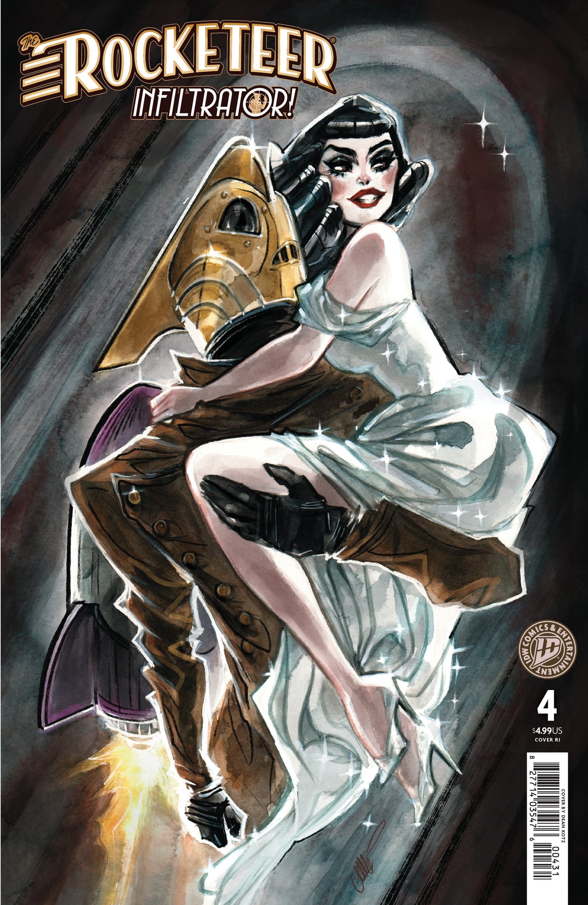 The Rocketeer: Infiltrator! #4 1:10 Ratio Variant (Wyzgala)