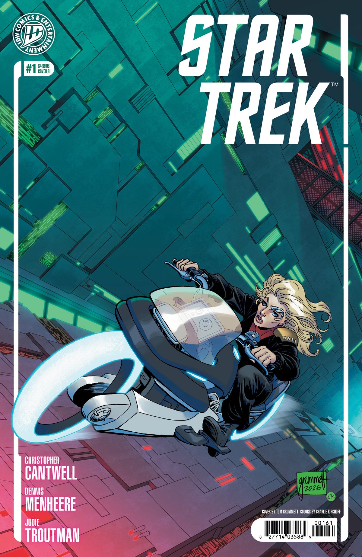 Star Trek (2026) #1 1:15 Ratio Variant (Grummett)