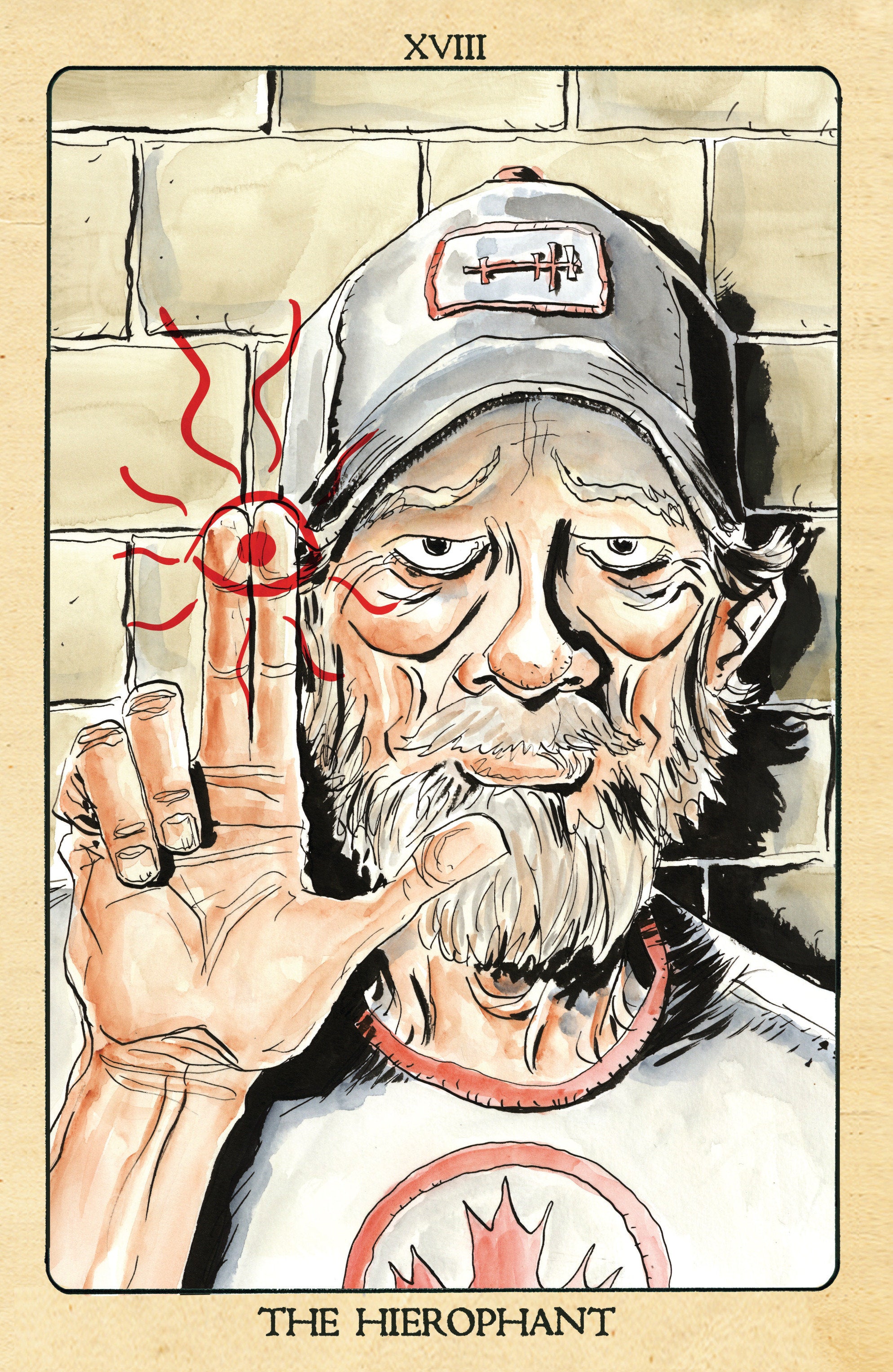 Minor Arcana #18 D 1:10 Ratio Variant Edition Tarot Variant (Dressed, Lemire)