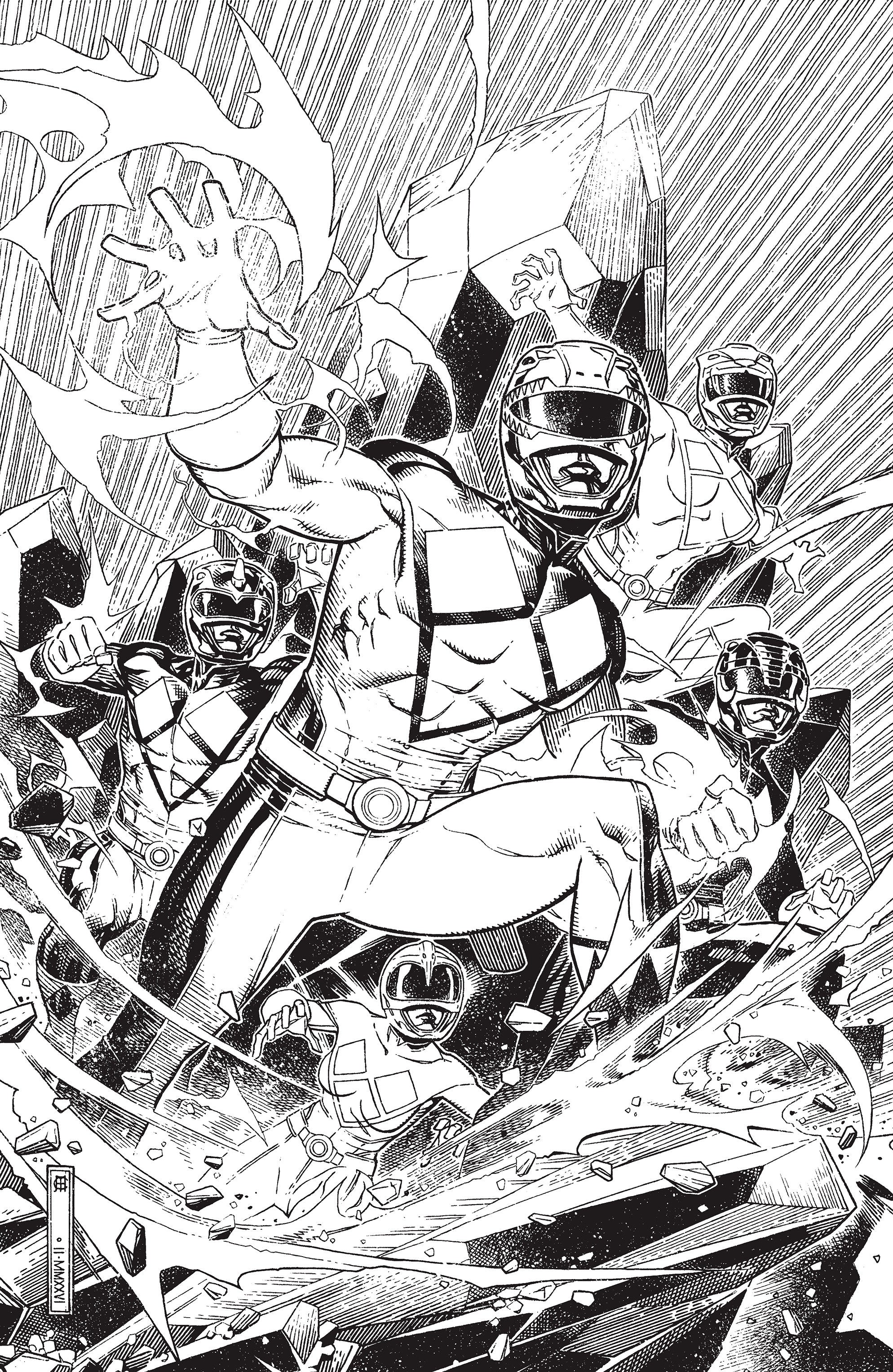 Mighty Morphin Power Rangers (2026) #1 I 1:50 Ratio Variant Edition Variant (Full Art, Cheung)