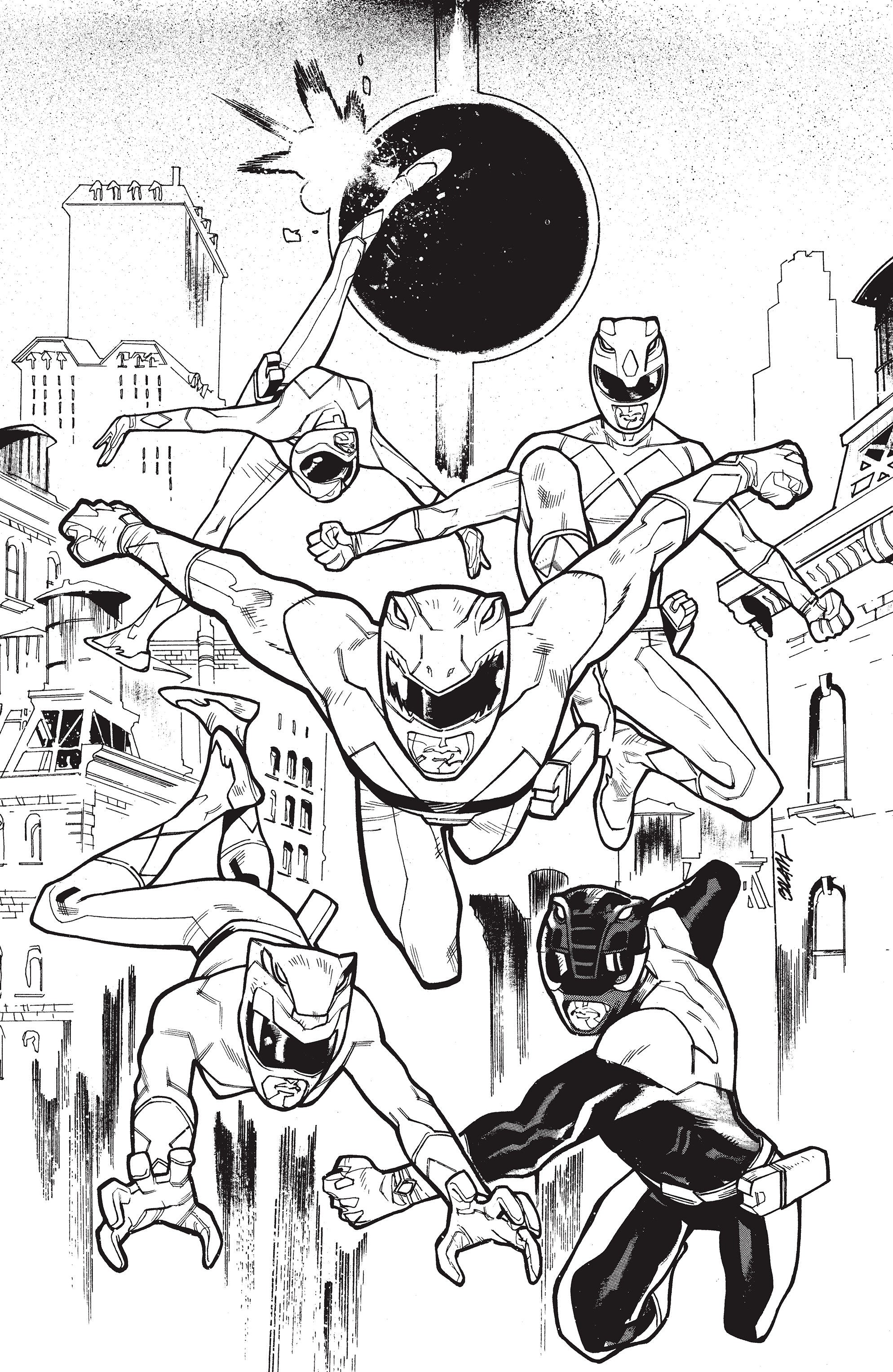 Mighty Morphin Power Rangers (2026) #2 H 1:25 Ratio Variant Edition (Full Art, Balám)
