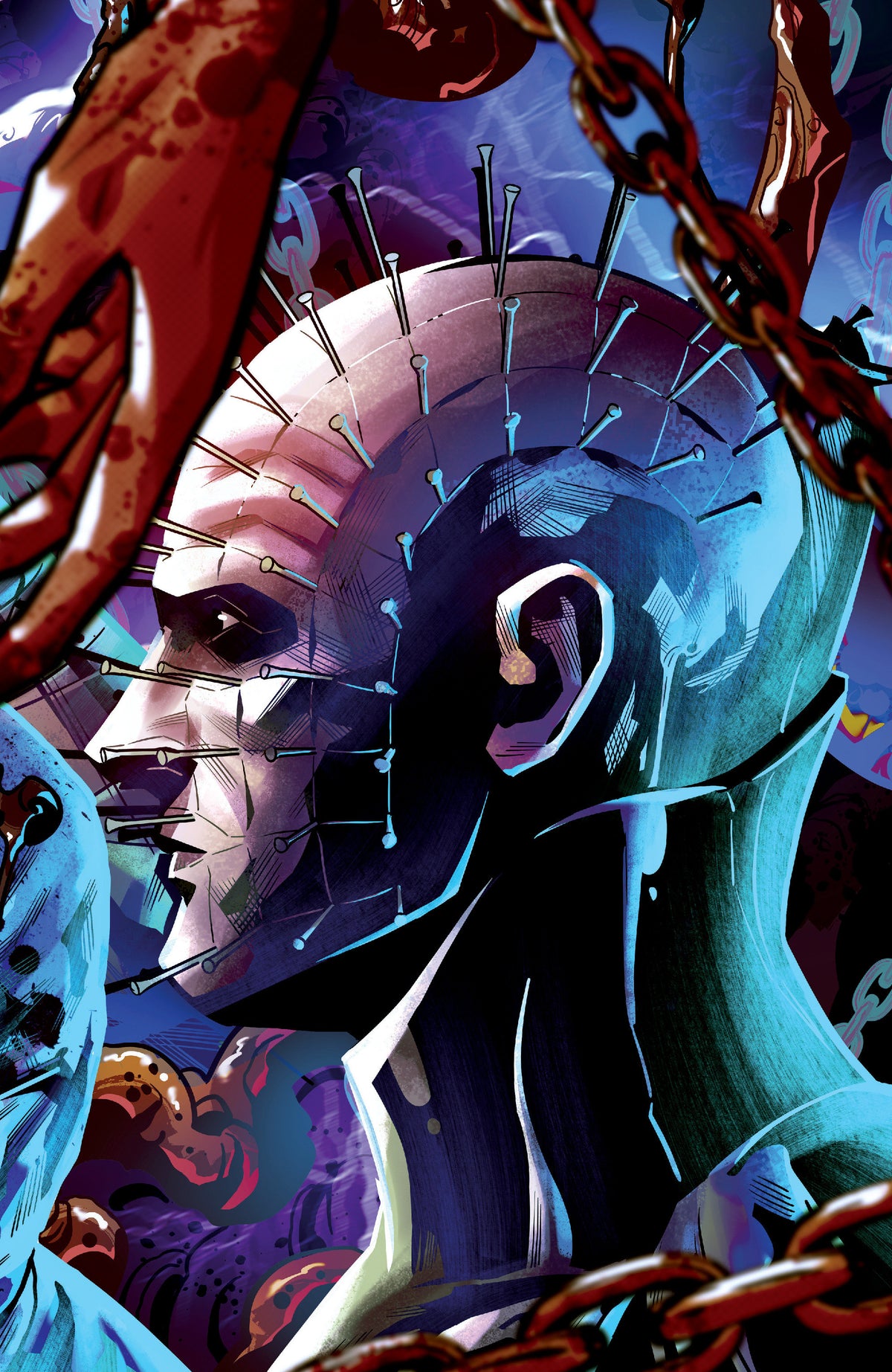 Hellraiser: Resurrections The Return Of The Priest #1 D 1:10 Ratio Variant Edition (Full Art, Sabbatini)