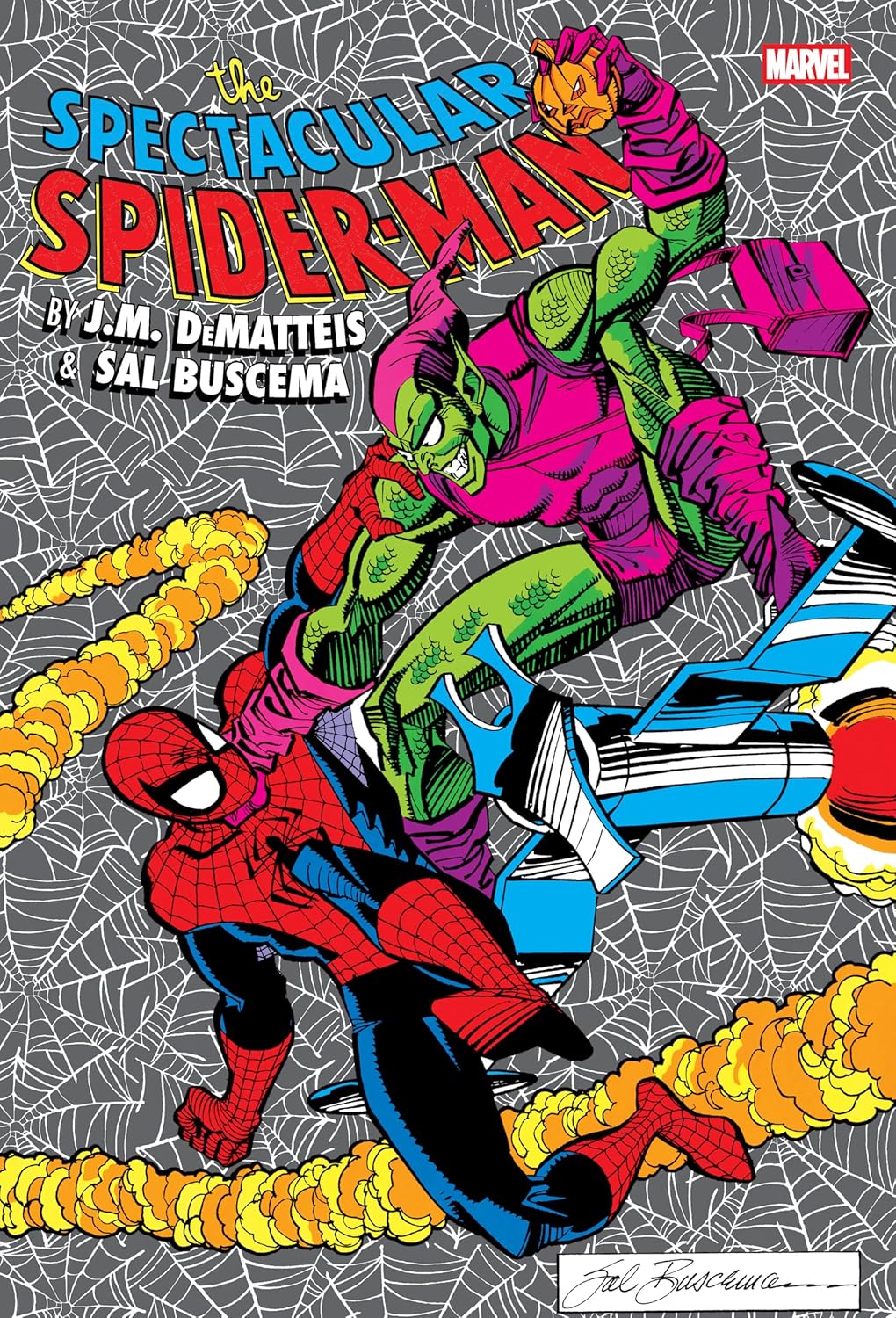 Spectacular Spider-Man By Dematteis & Buscema Omnibus HC Sal Buscema Green Goblin Cover