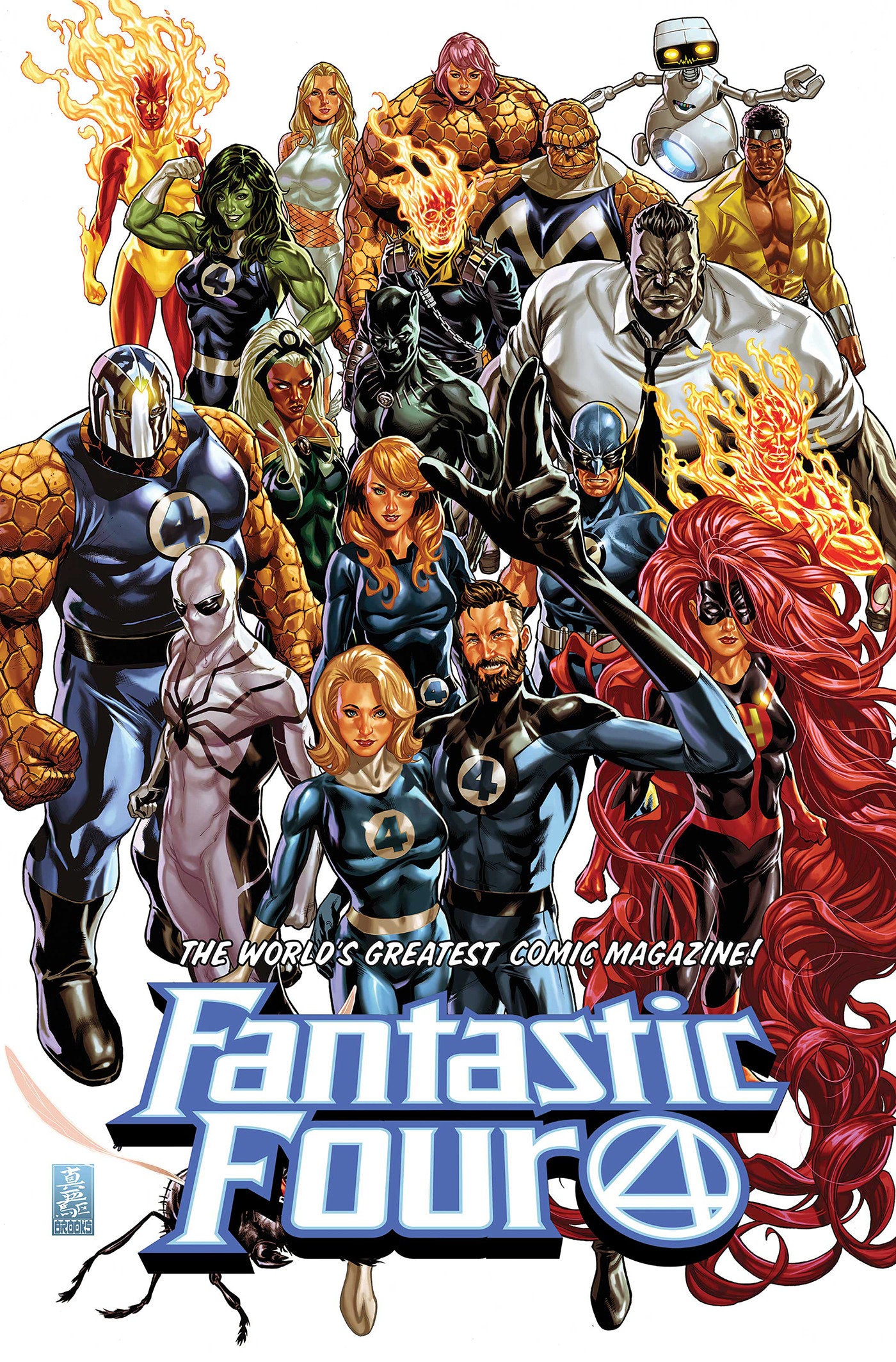 Fantastic Four By Dan Slott Omnibus Vol. 2 Mark Brooks Cover HC *PRE-ORDER*
