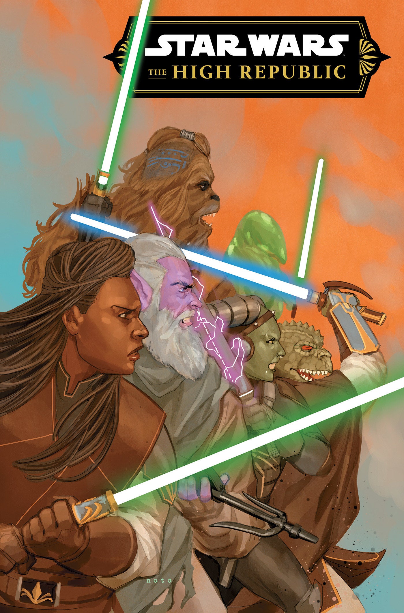 Star Wars: The High Republic Phase III - Trials Of The Jedi Omnibus Phil Noto Cover HC *PRE-ORDER*
