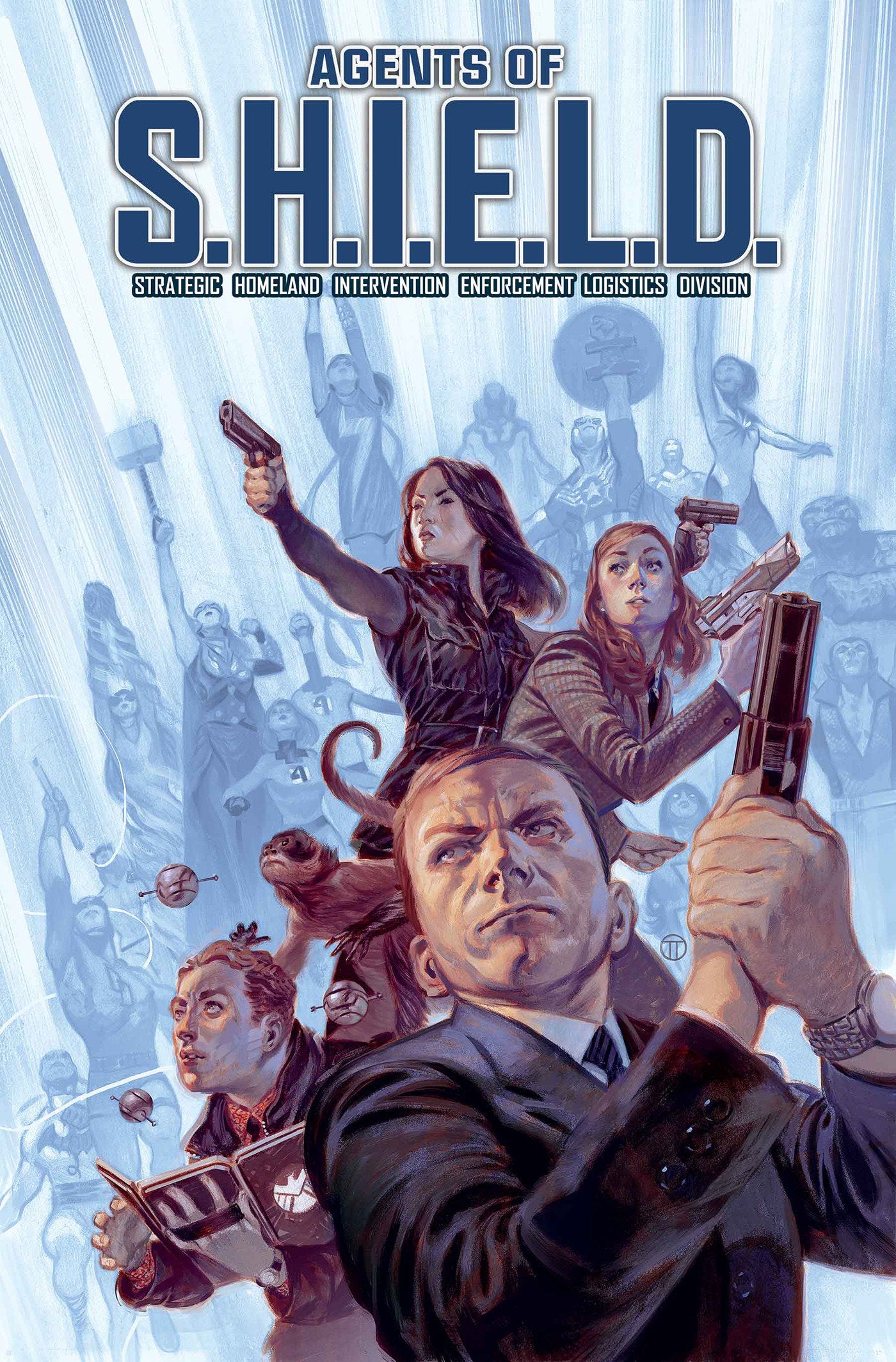 Agents Of S.H.I.E.L.D. Omnibus Julian Totino Tedesco Cover HC *PRE-ORDER*