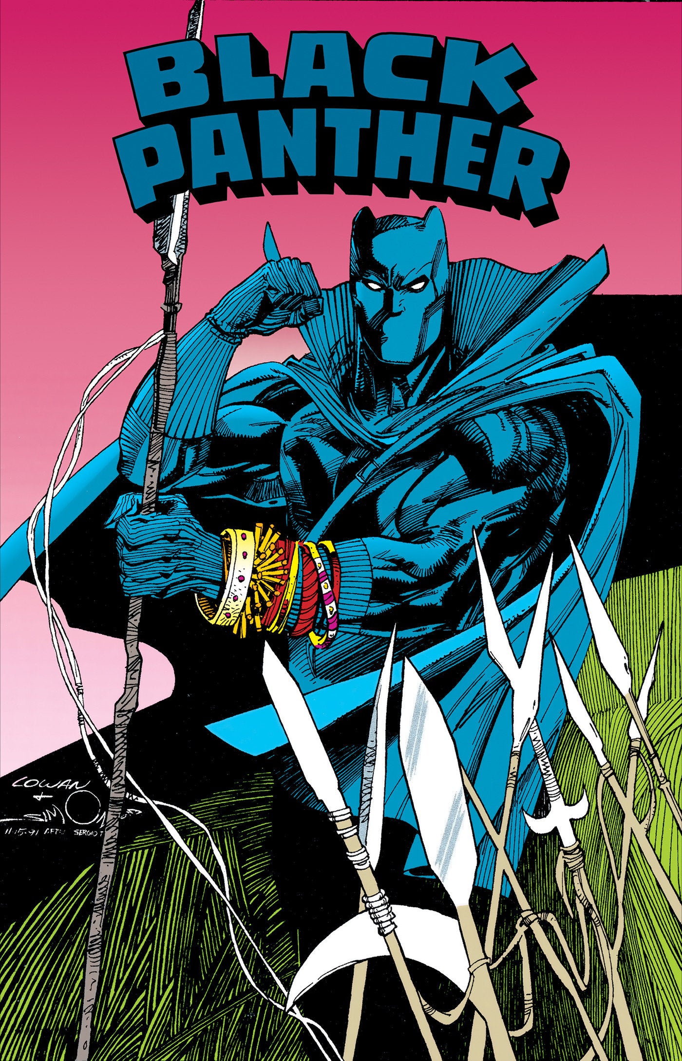 Black Panther: Revenge Of The Black Panther Omnibus Denys Cowan Cover HC *PRE-ORDER*