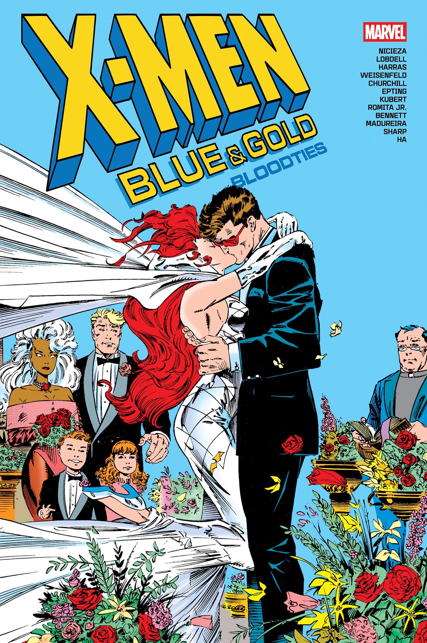 X-Men: Blue & Gold - Bloodties Omnibus Andy Kubert Cover HC