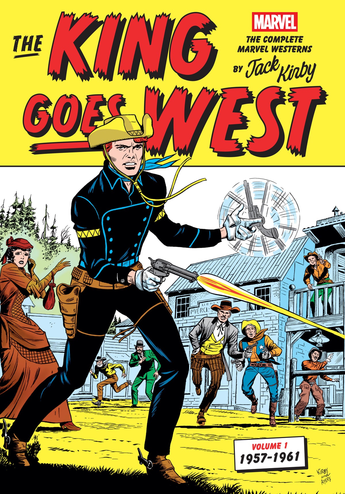 The King Goes West: The Complete Marvel Westerns By Jack Kirby Volume 1--1957-1961 HC *PRE-ORDER*