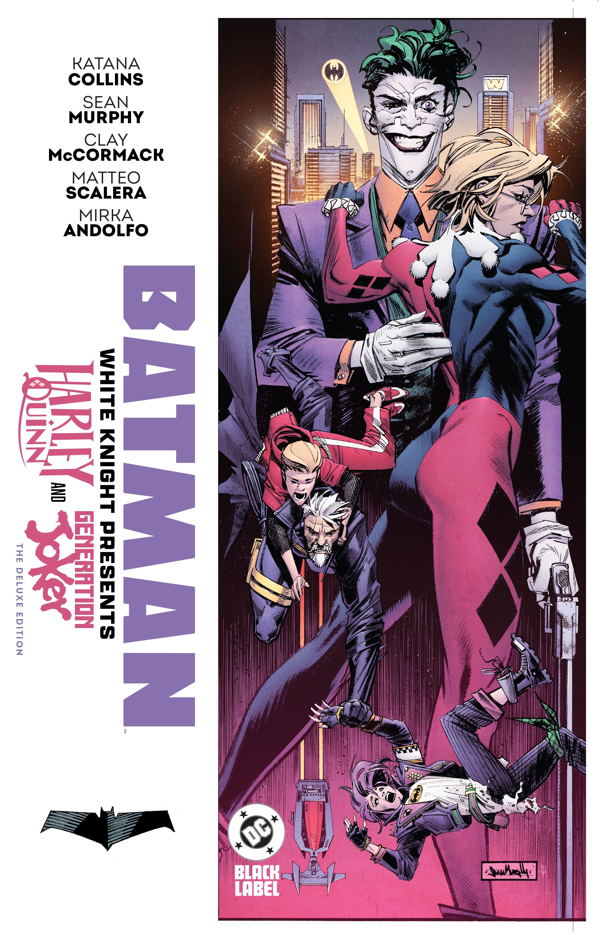 Batman White Knight Presents Harley Quinn And Generation Joker The Deluxe Edition HC